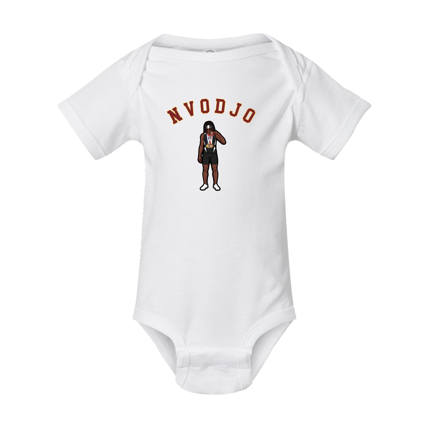 Baby Onesie — Shirsey Arch in White