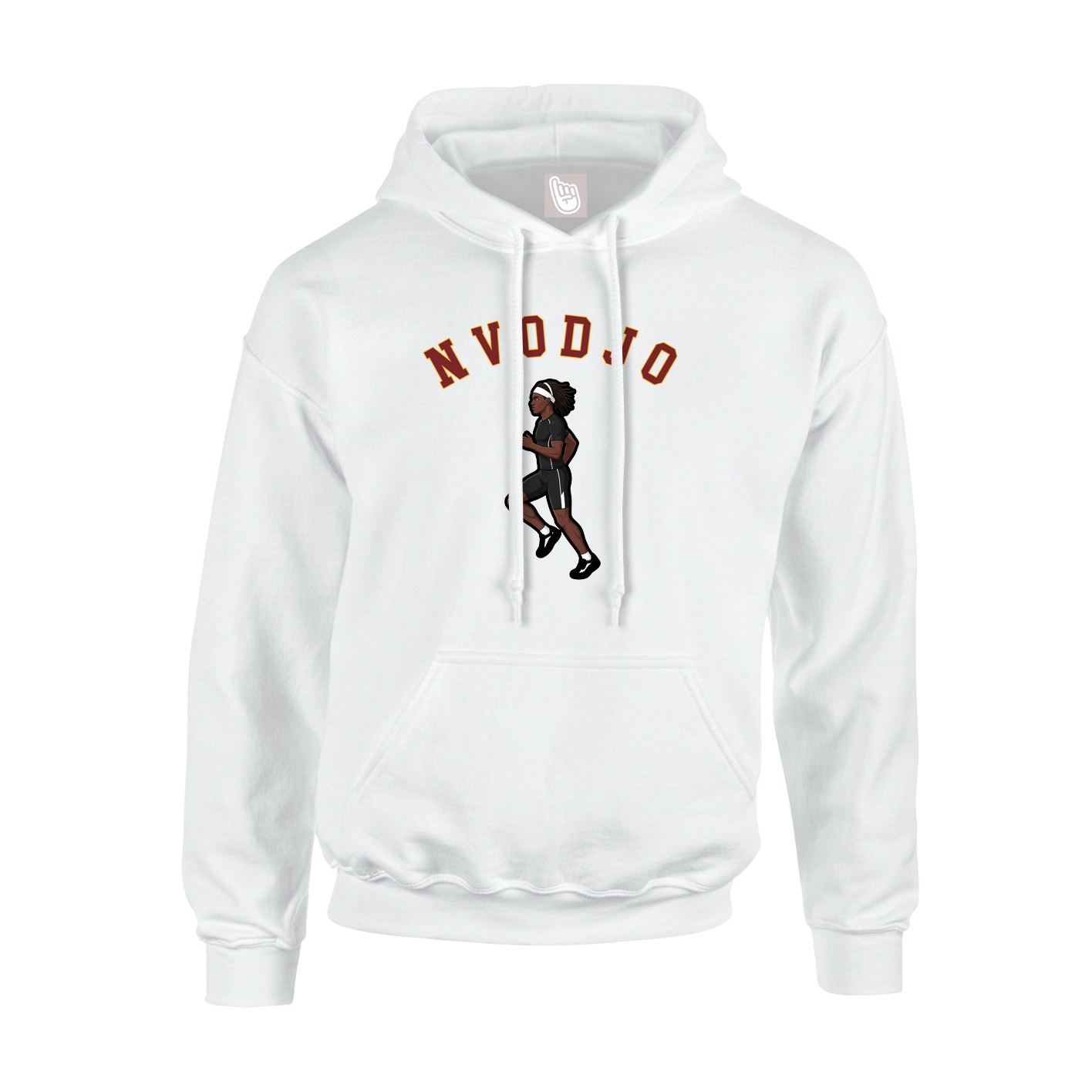 Youth Hoodie — Shirsey Arch in White