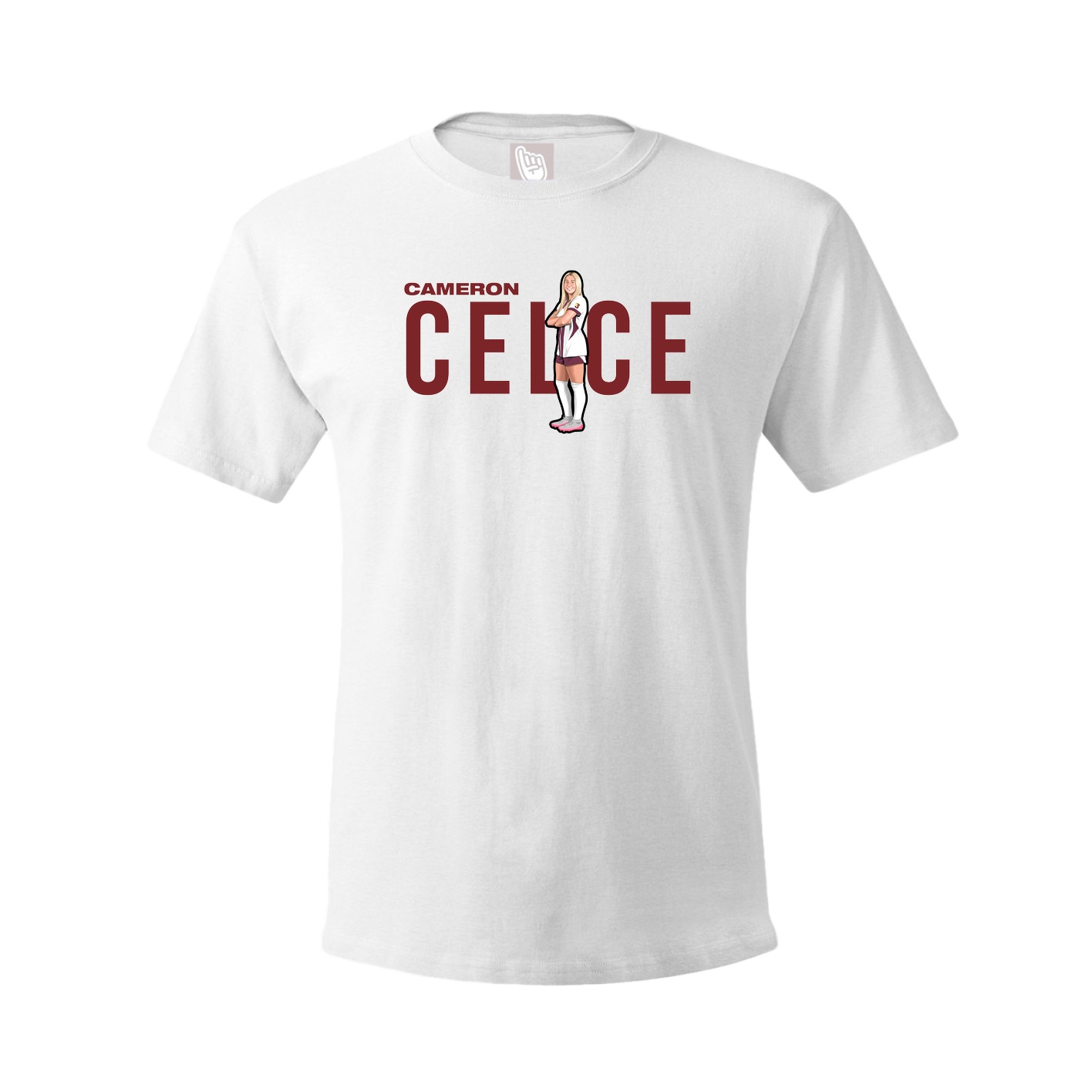 Tee — Player Name in White