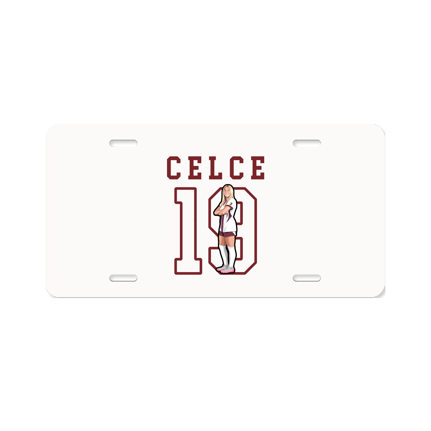 License Plate — Shirsey in Classic
