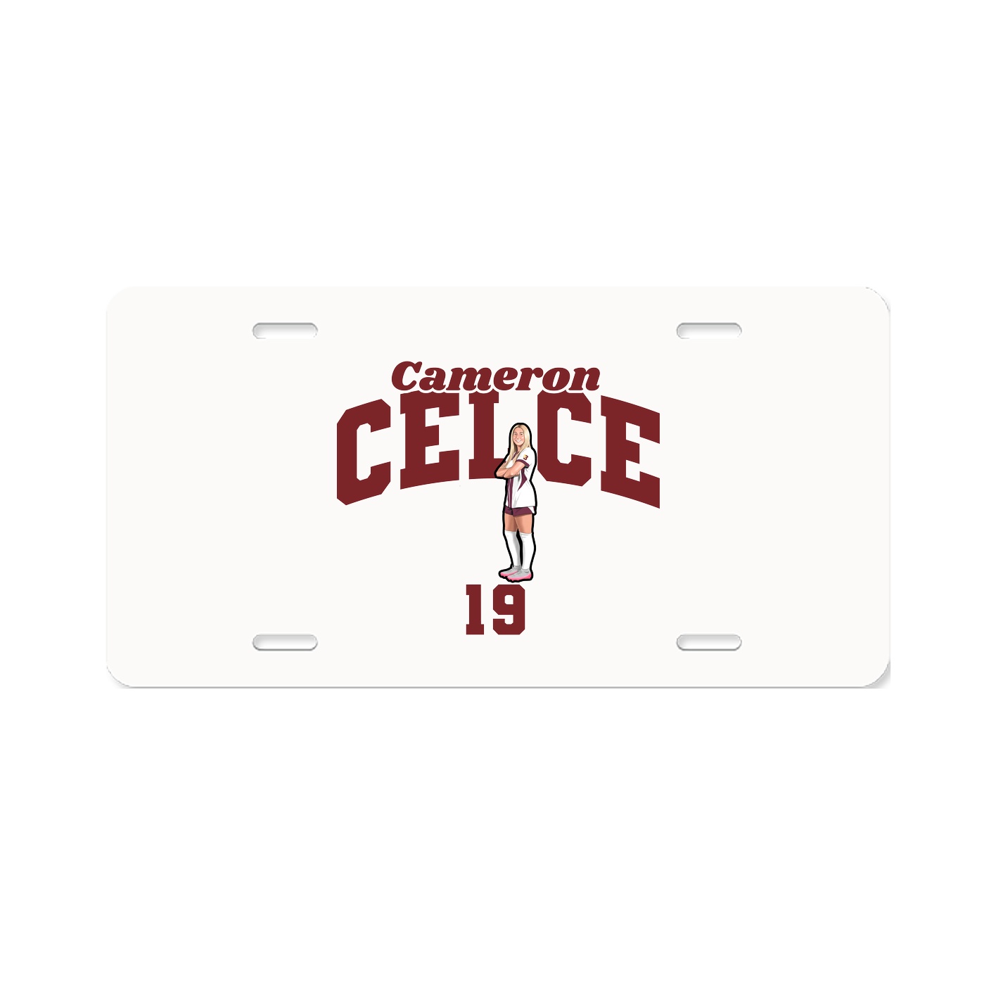 License Plate — Signature Arch in Classic