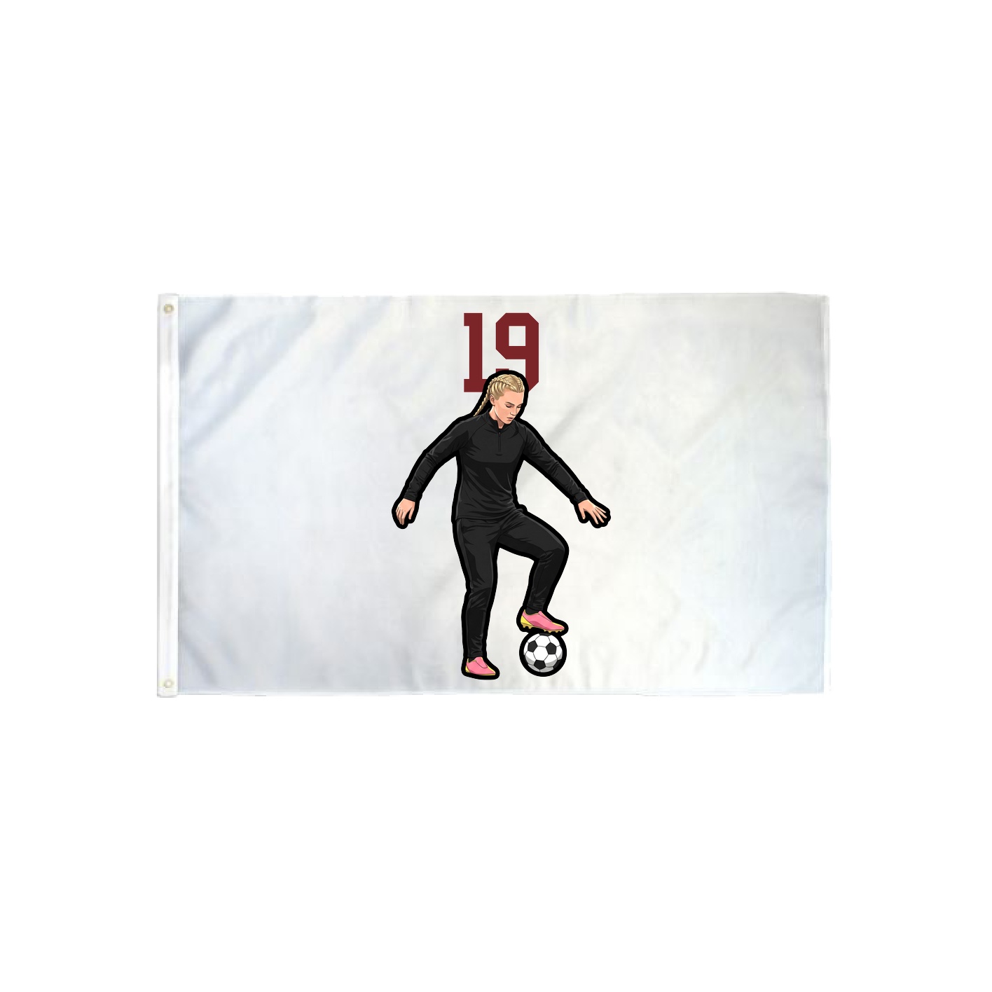 3x5 Flag — Number Top in Classic