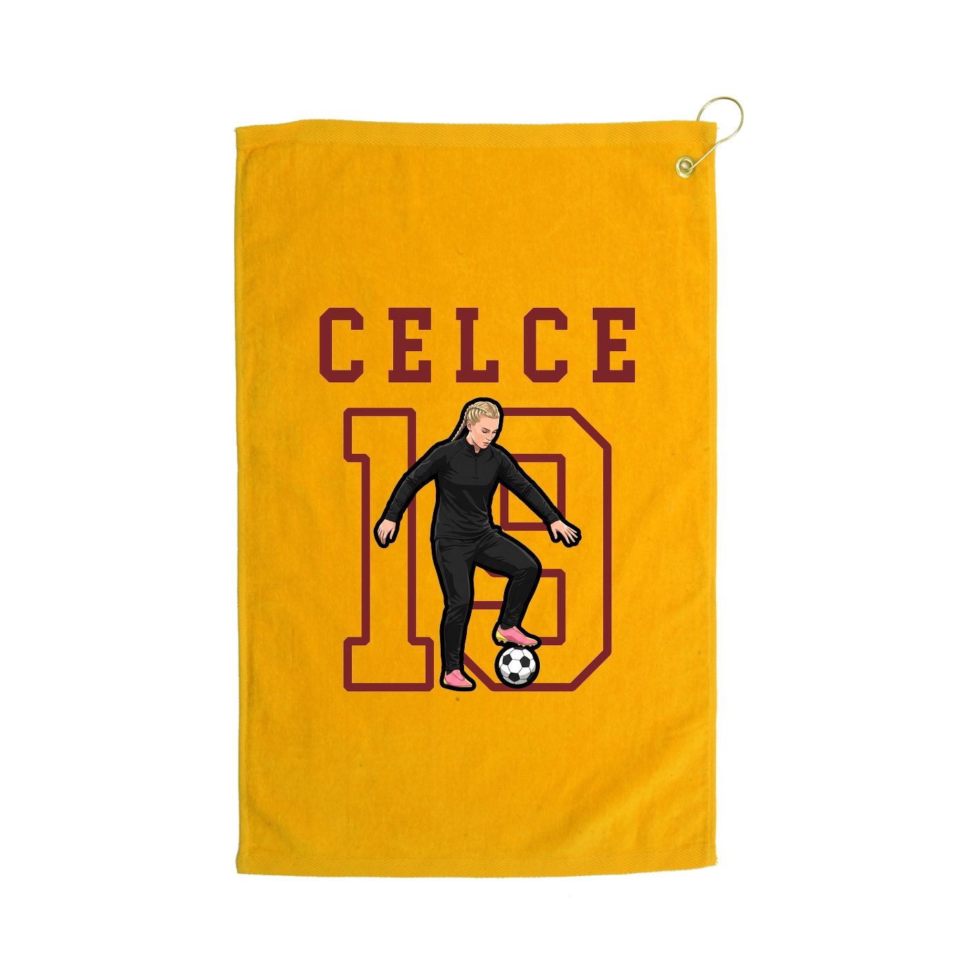 Golf Towel — Shirsey in Gold