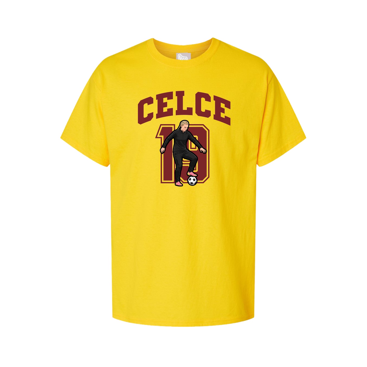 Tee — Number in Gold