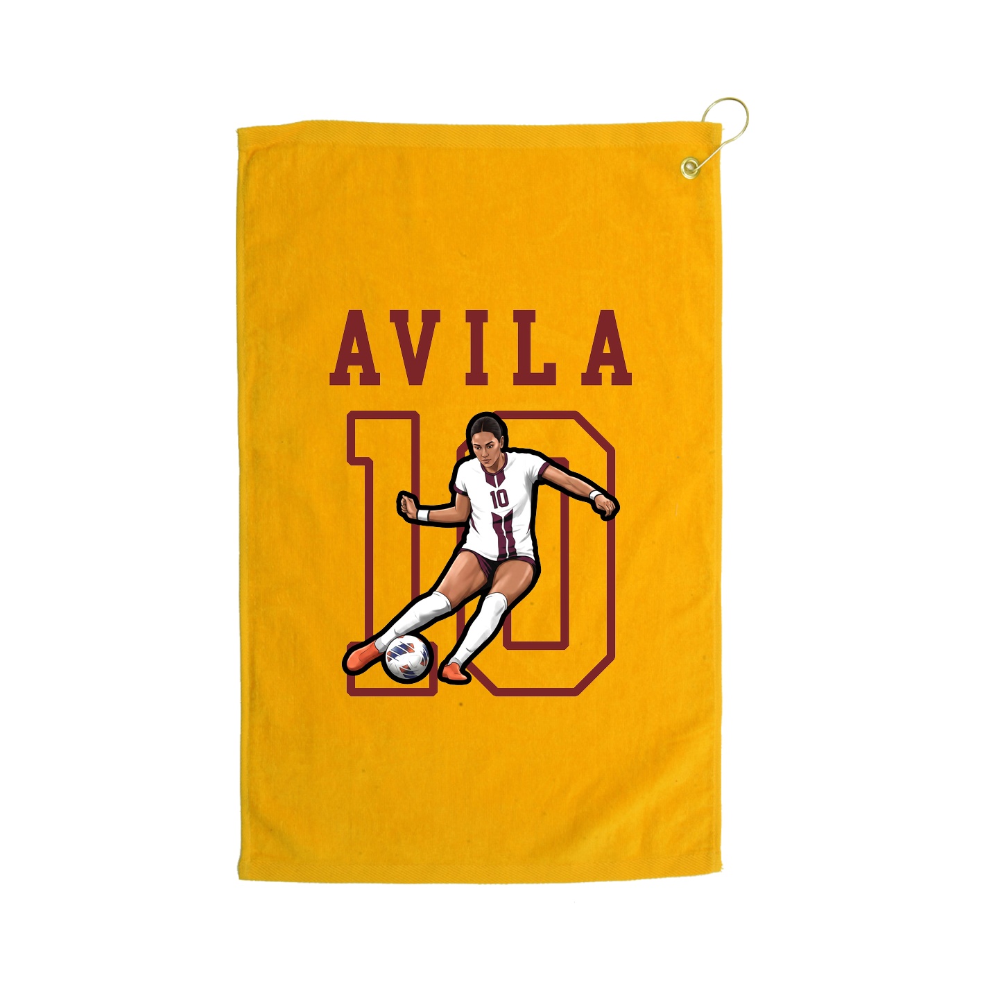 Golf Towel — Shirsey in Gold