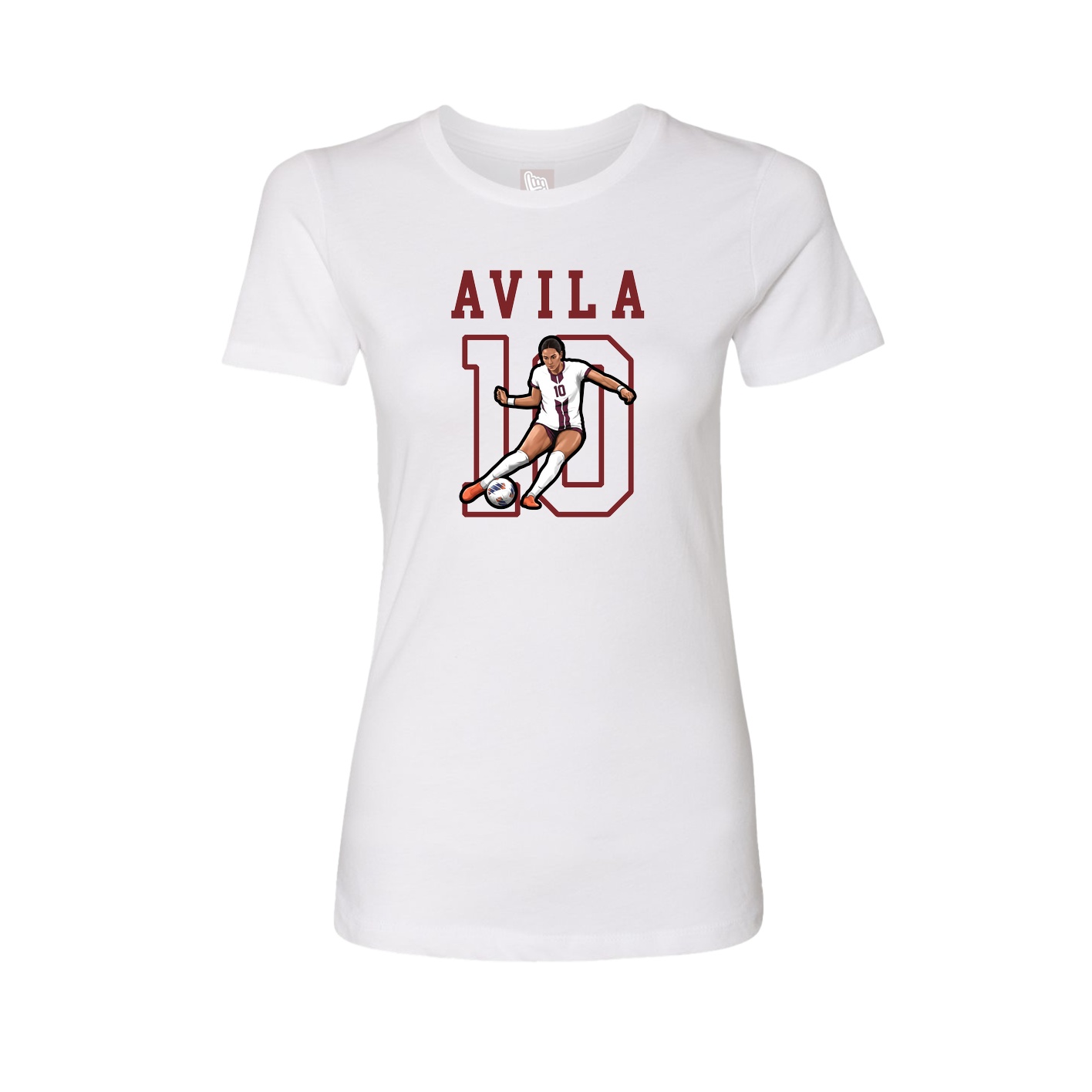Fitted Women's Tee — Shirsey in White