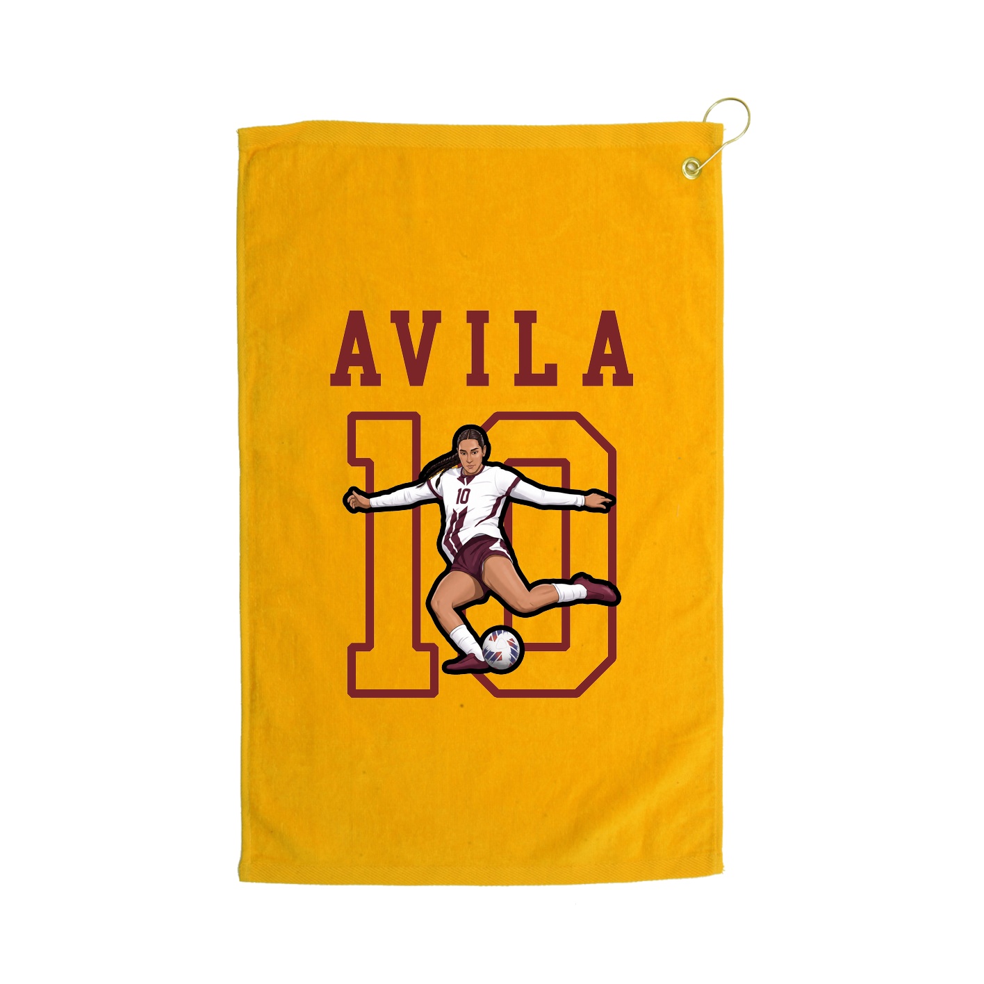 Golf Towel — Shirsey in Gold