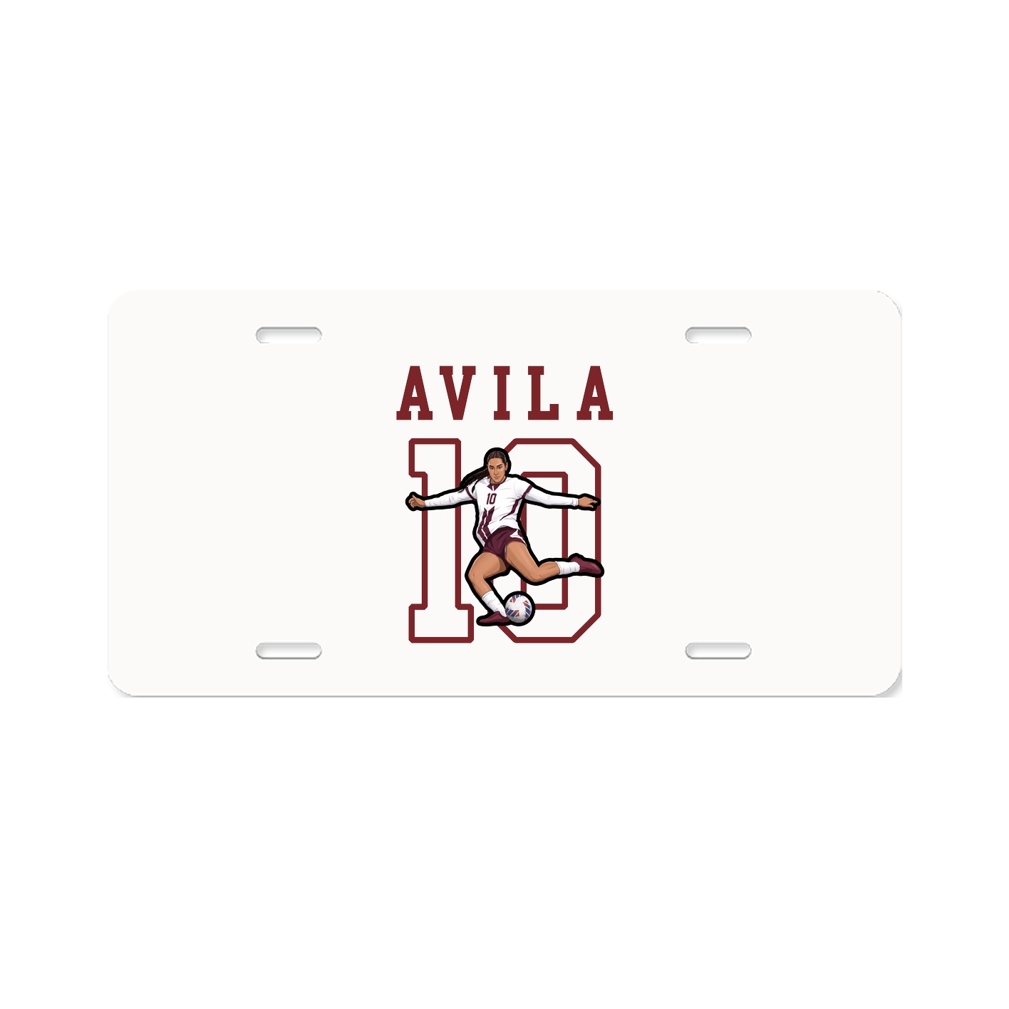 License Plate — Shirsey in Classic