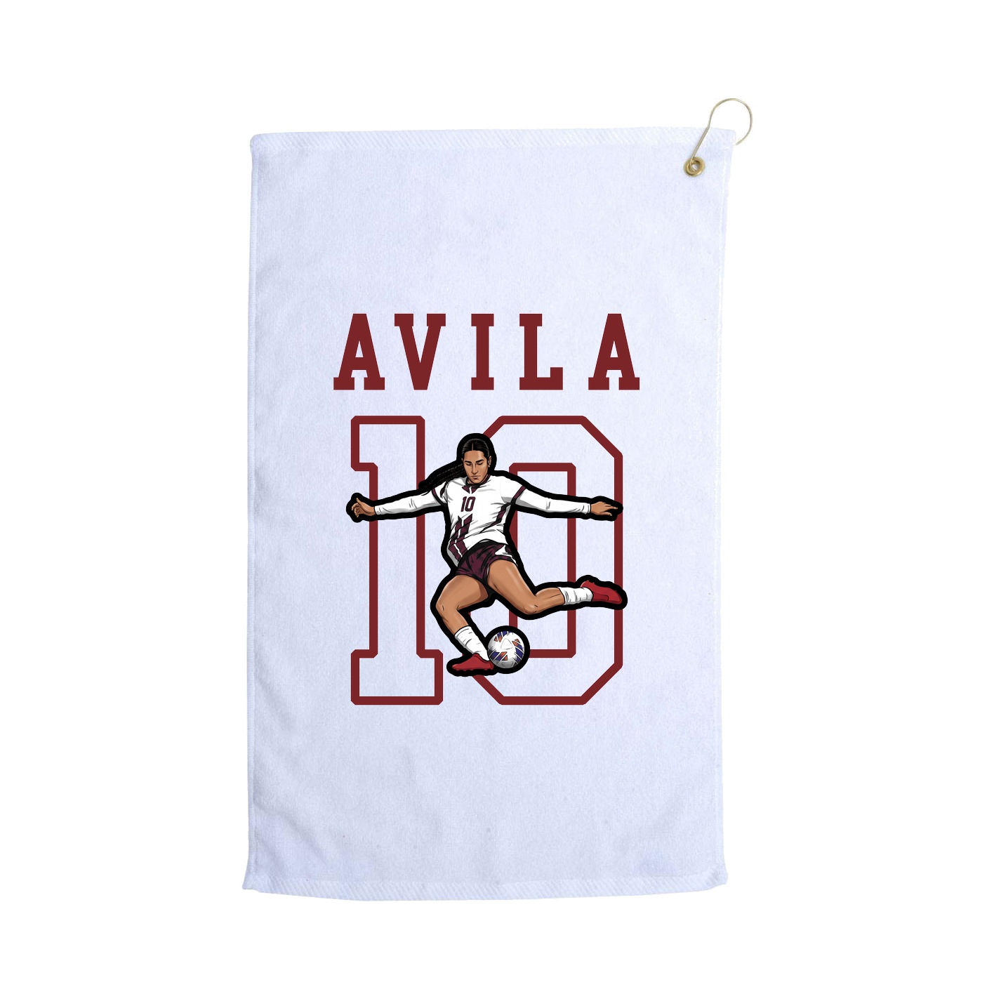 Golf Towel — Shirsey in White