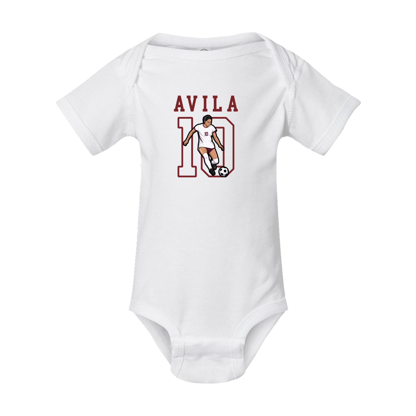 Baby Onesie — Shirsey in White