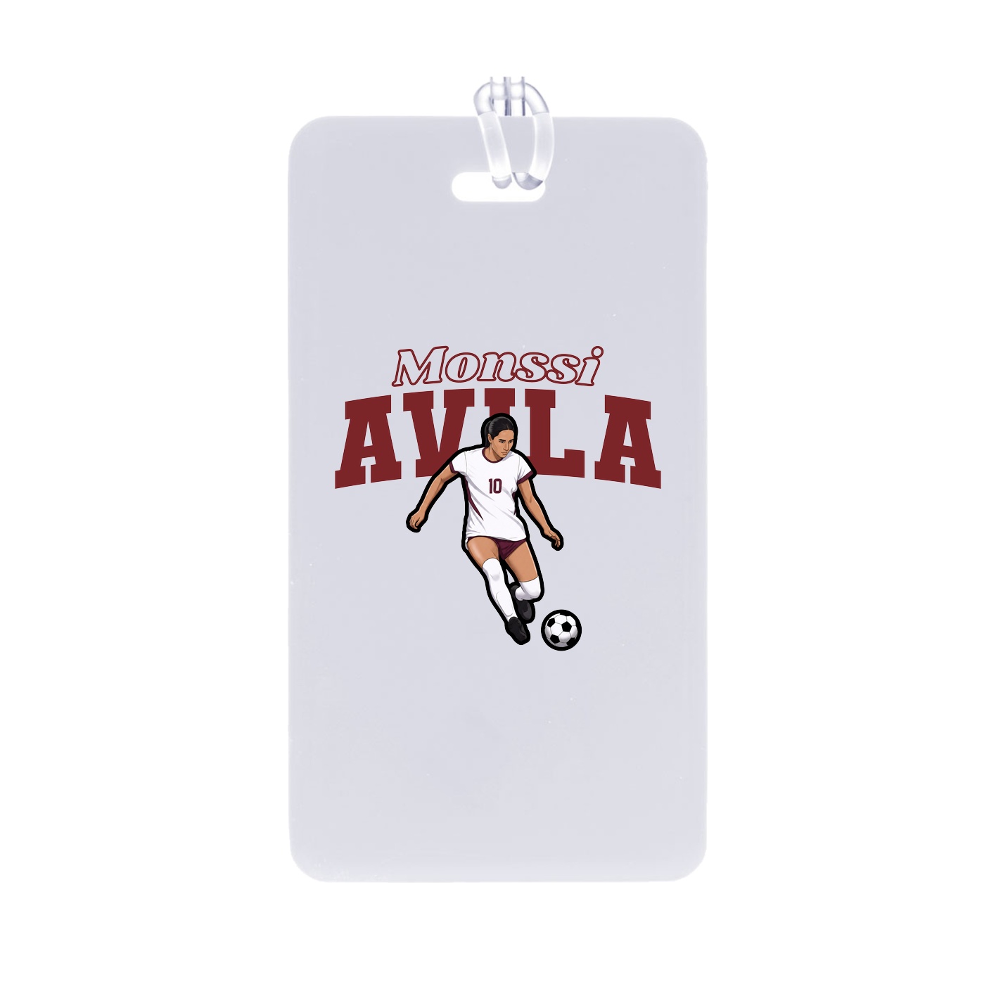 Bag Tag — Name Arch in Classic