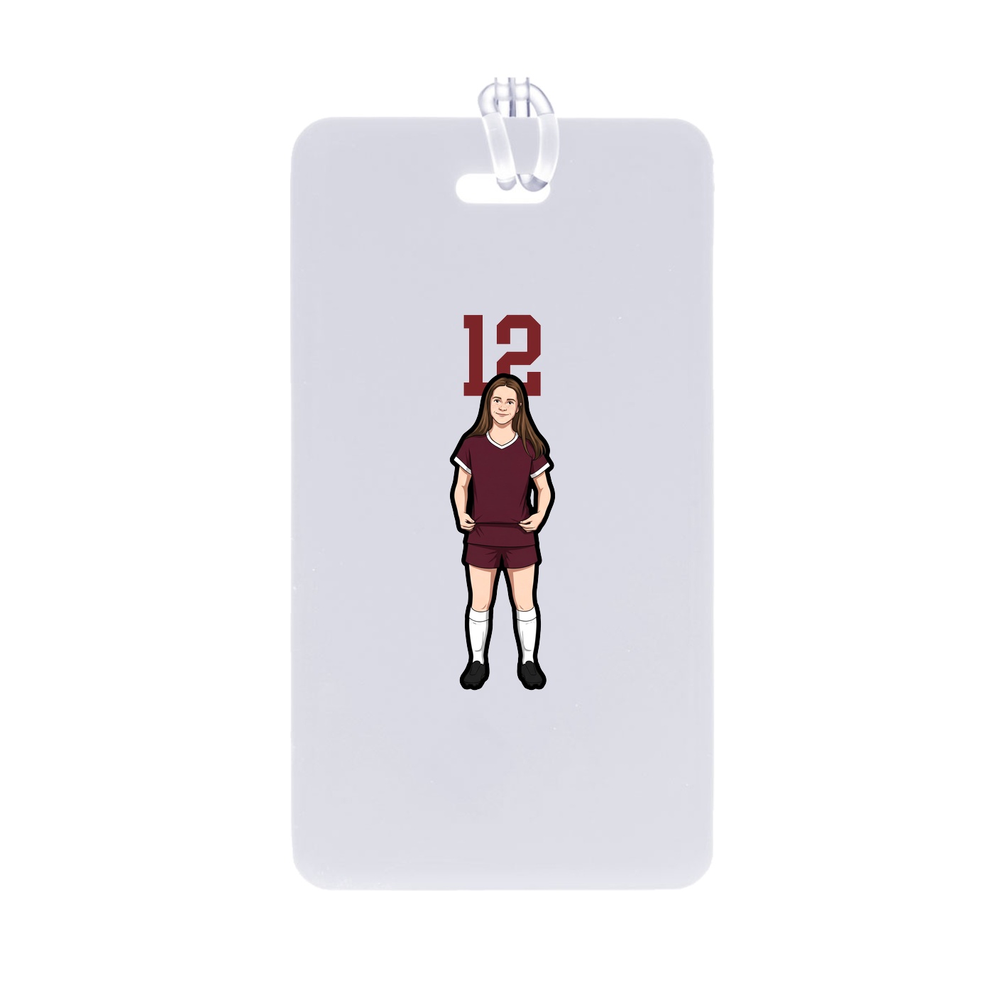 Bag Tag — Number Top in Classic