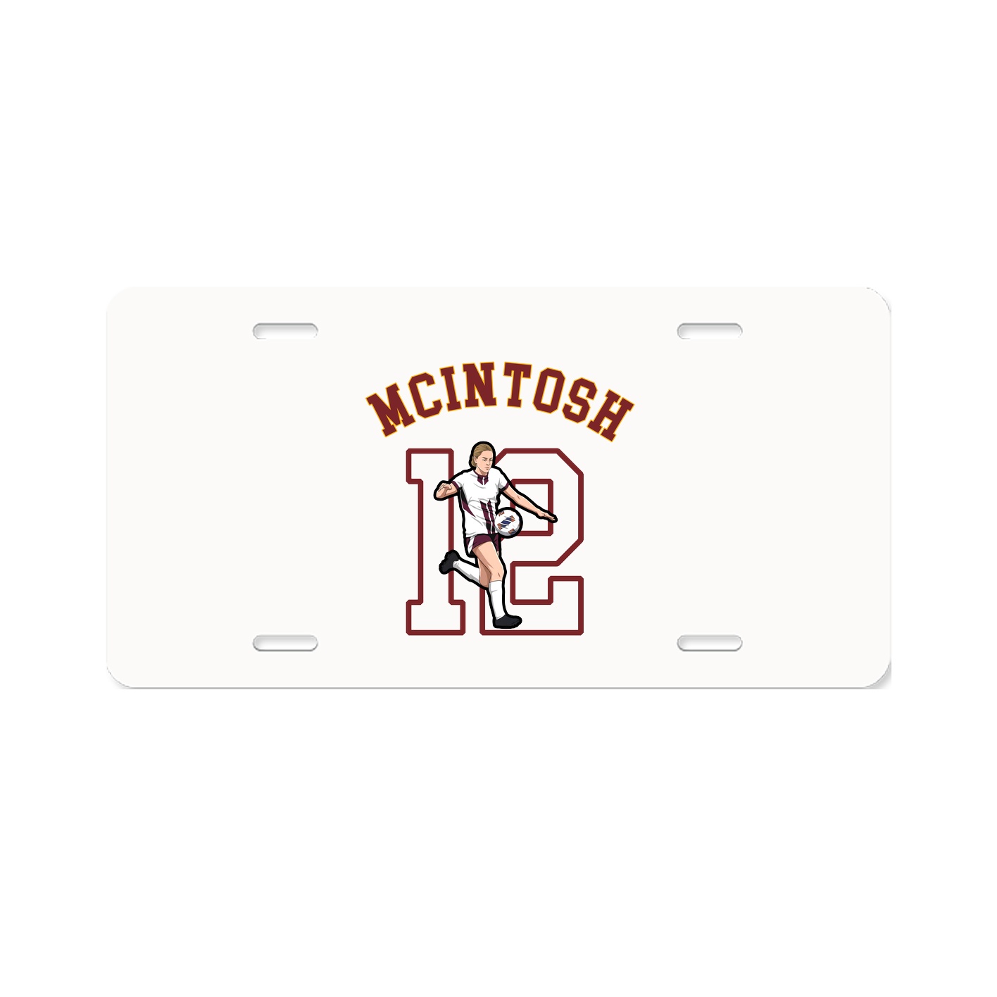 License Plate — Shirsey Arch in Classic