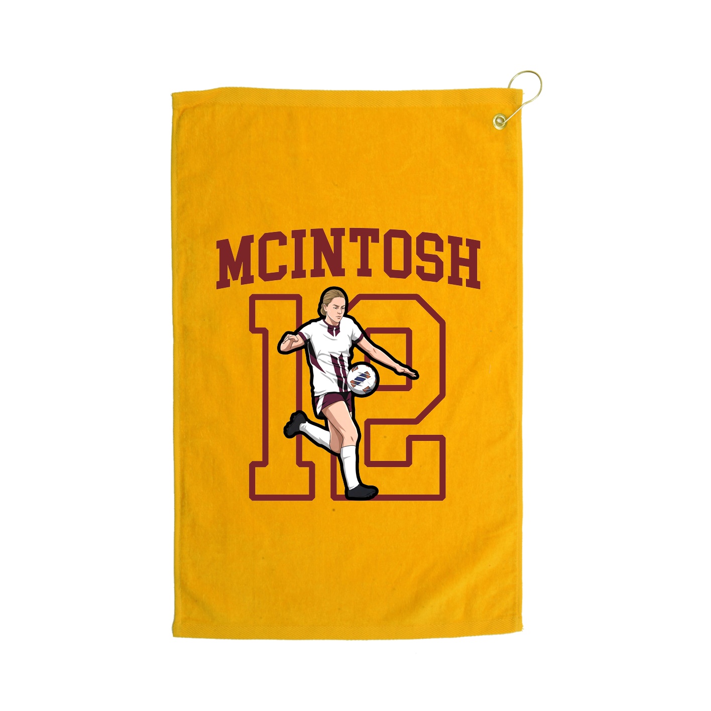 Golf Towel — Shirsey in Gold