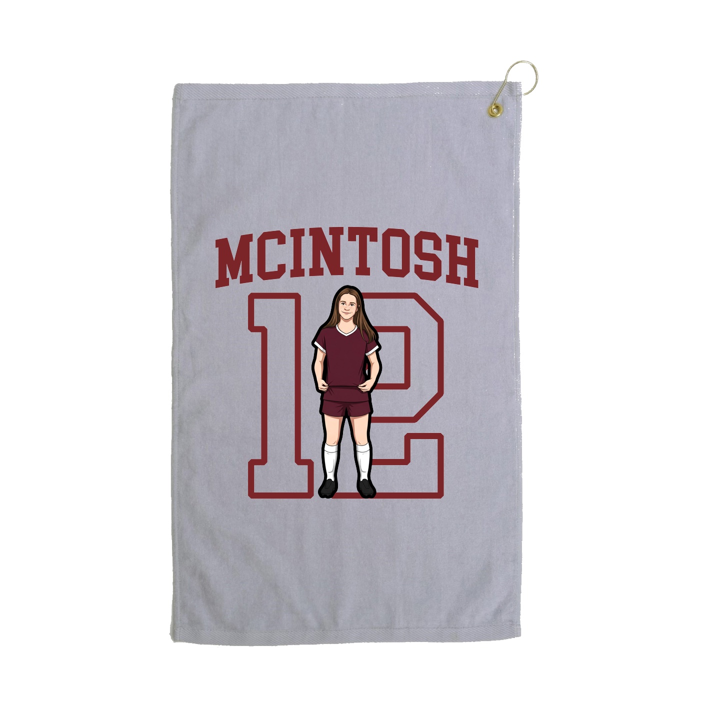 Golf Towel — Shirsey in Grey