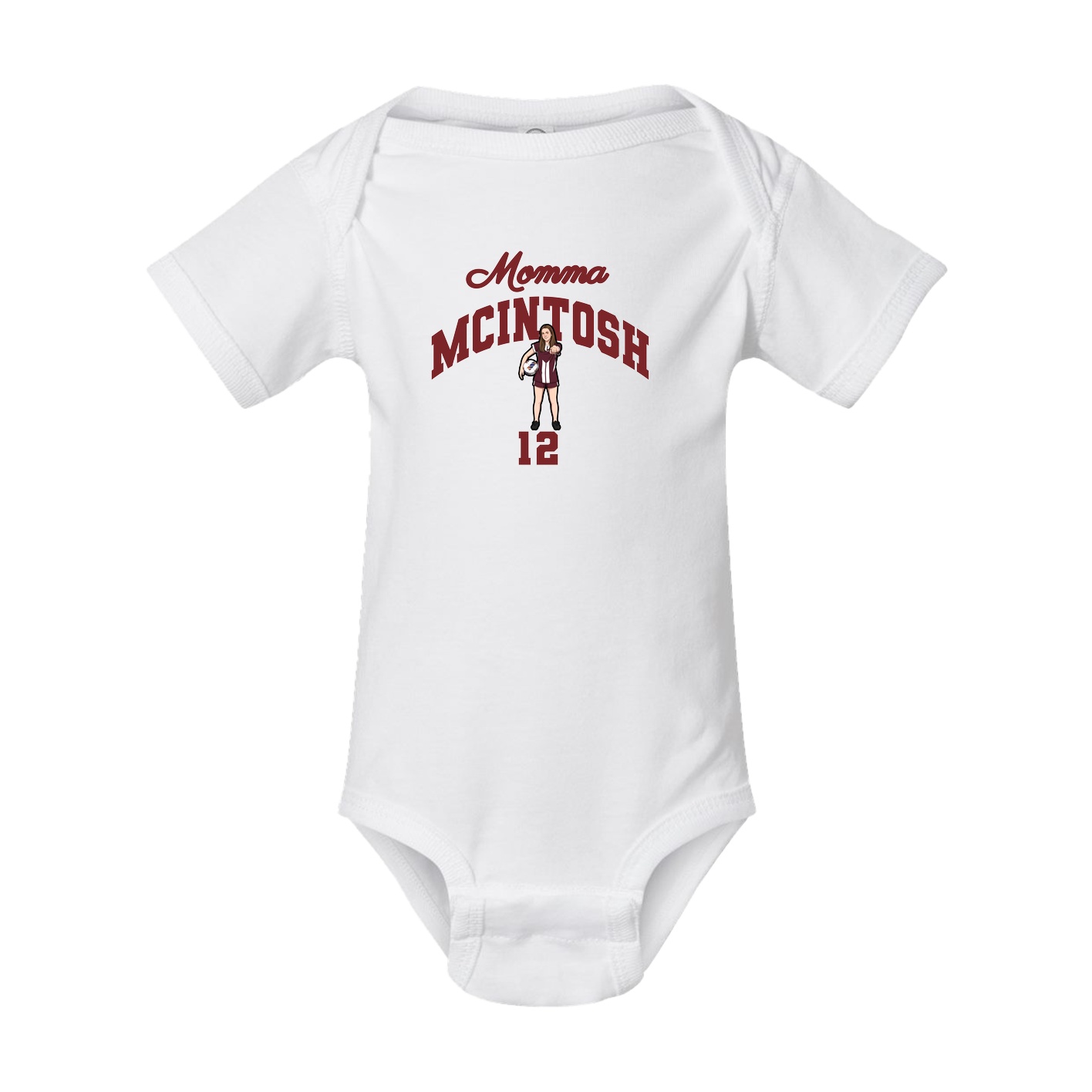 Baby Onesie — Mothers Day Arch in White