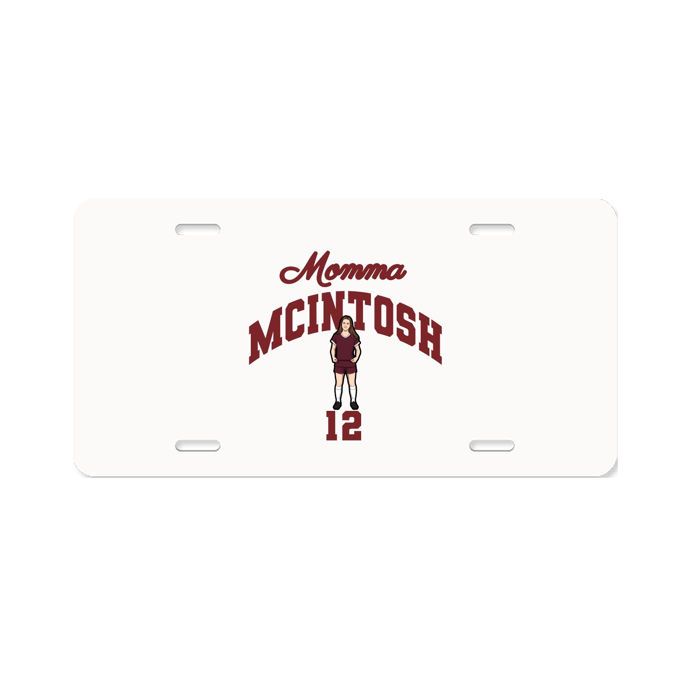 License Plate — Mothers Day Arch in Classic
