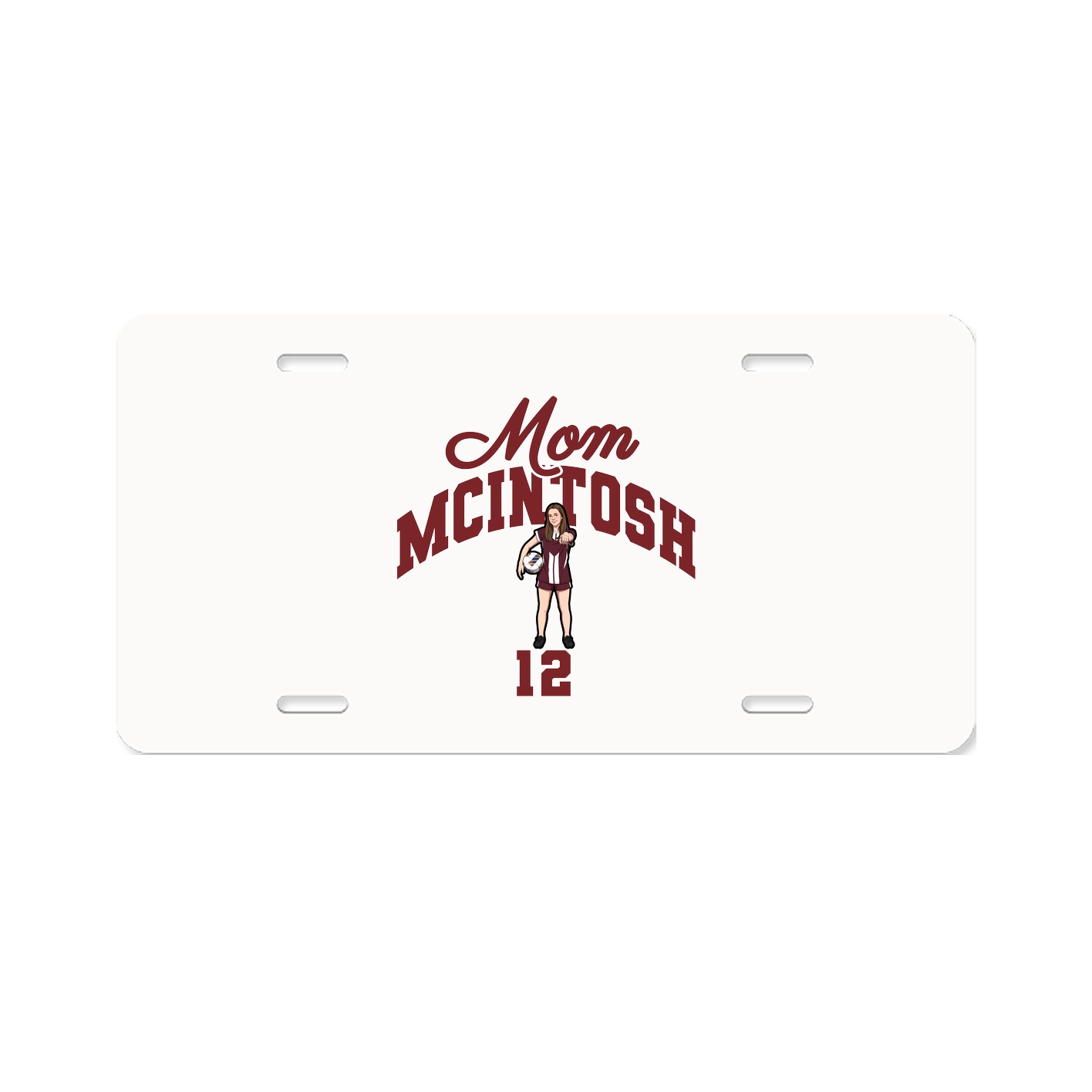 License Plate — Mothers Day Arch in Classic