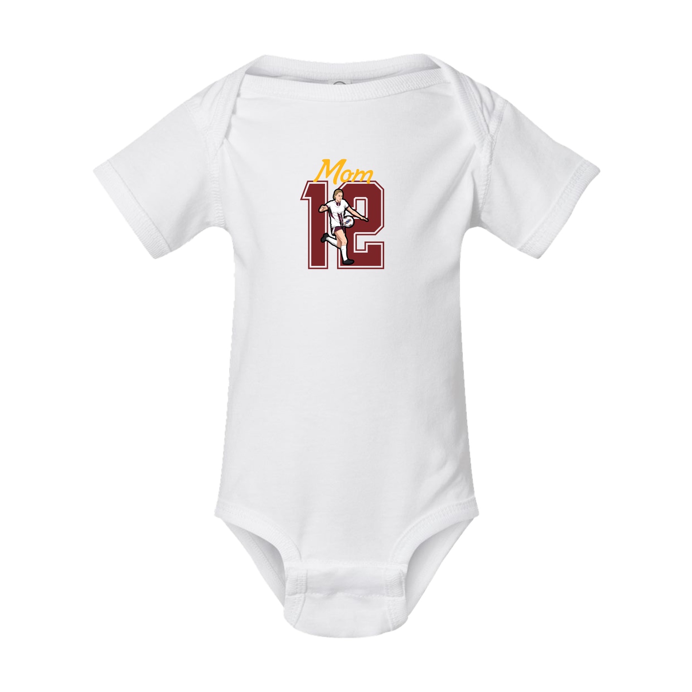 Baby Onesie — Mothers Day Shirsey in White