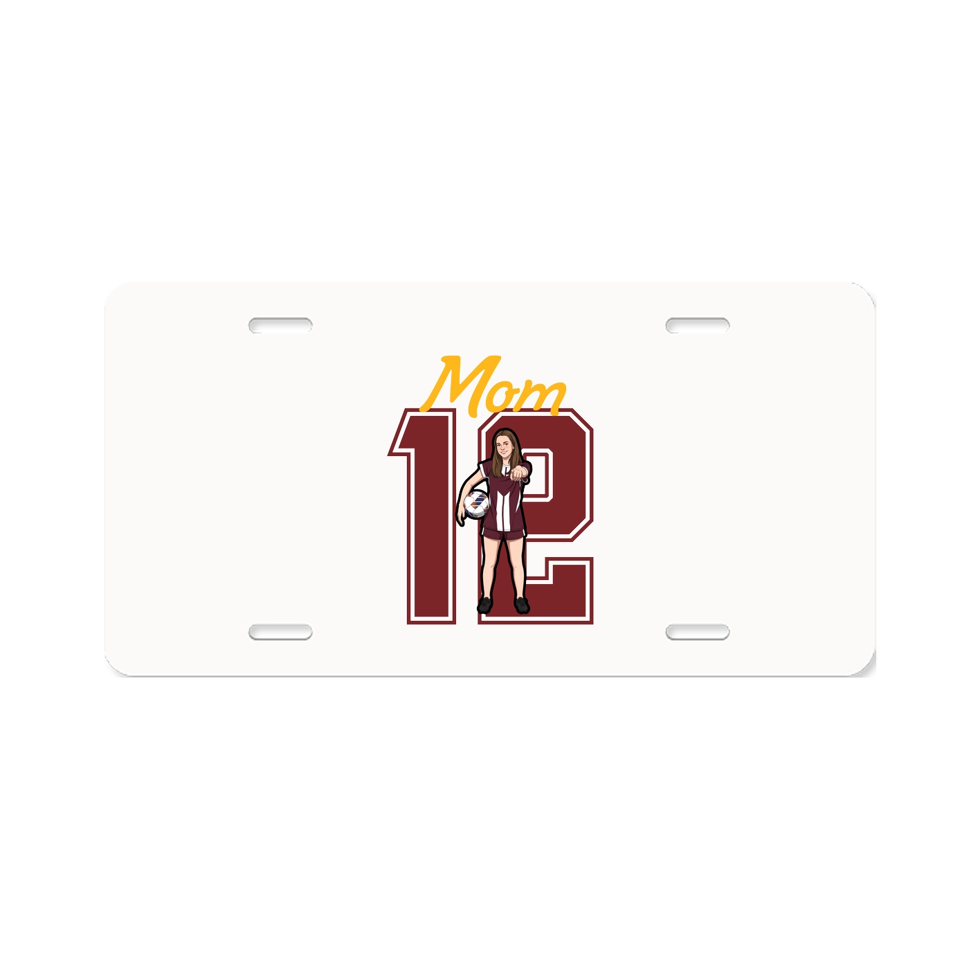 License Plate — Mothers Day Shirsey in Classic