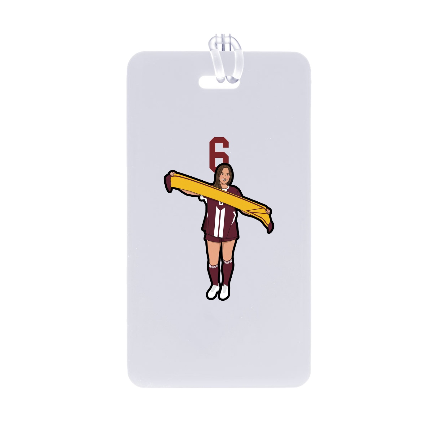 Bag Tag — Number Top in Classic