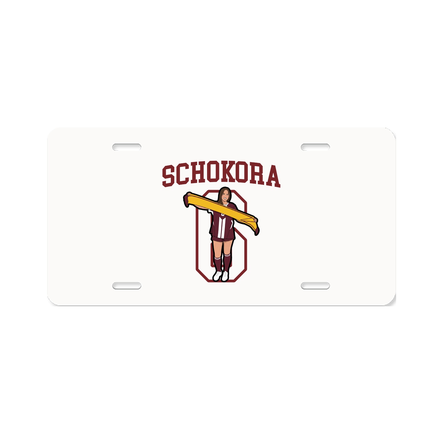License Plate — Shirsey in Classic