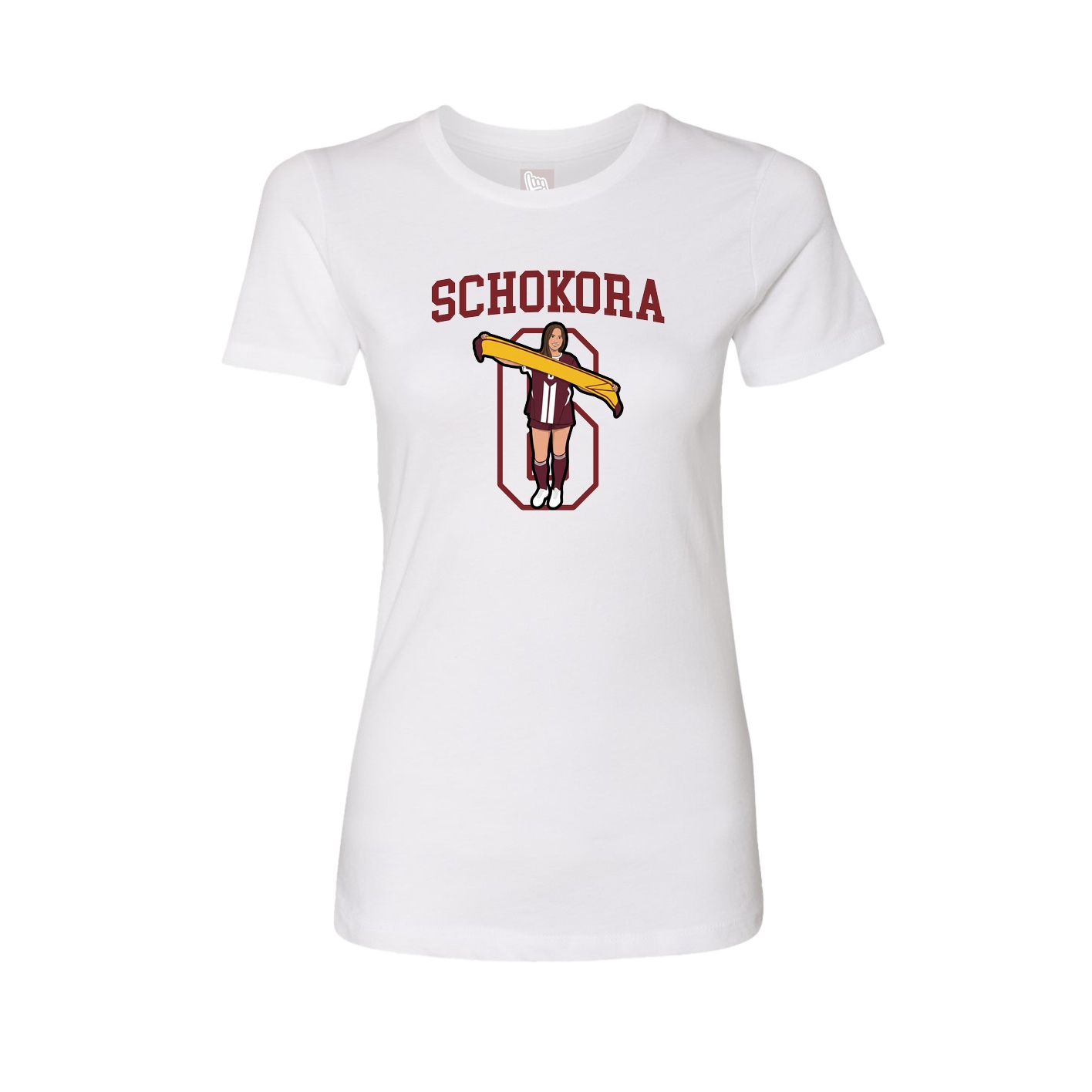 Fitted Women's Tee — Shirsey in White