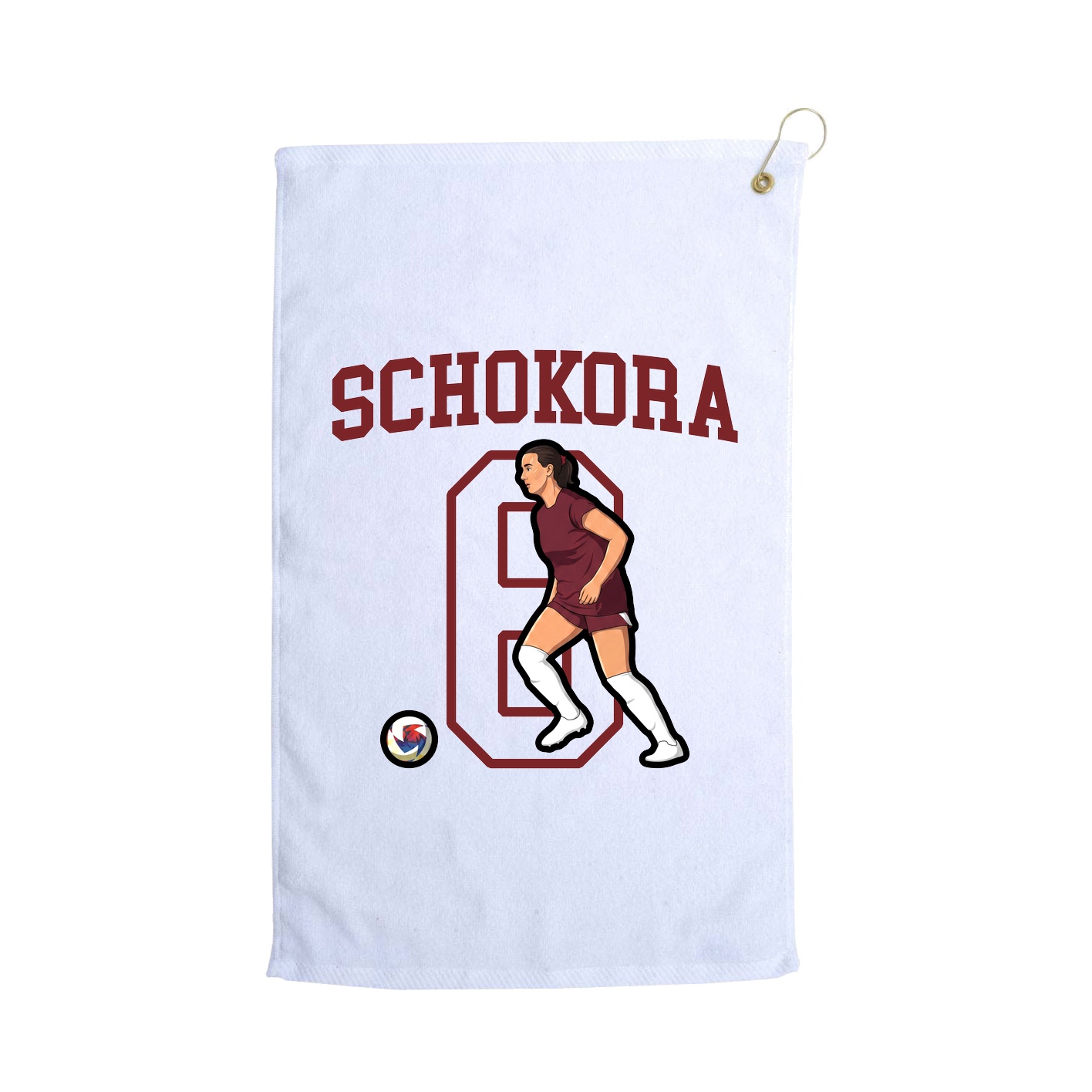 Golf Towel — Shirsey in White