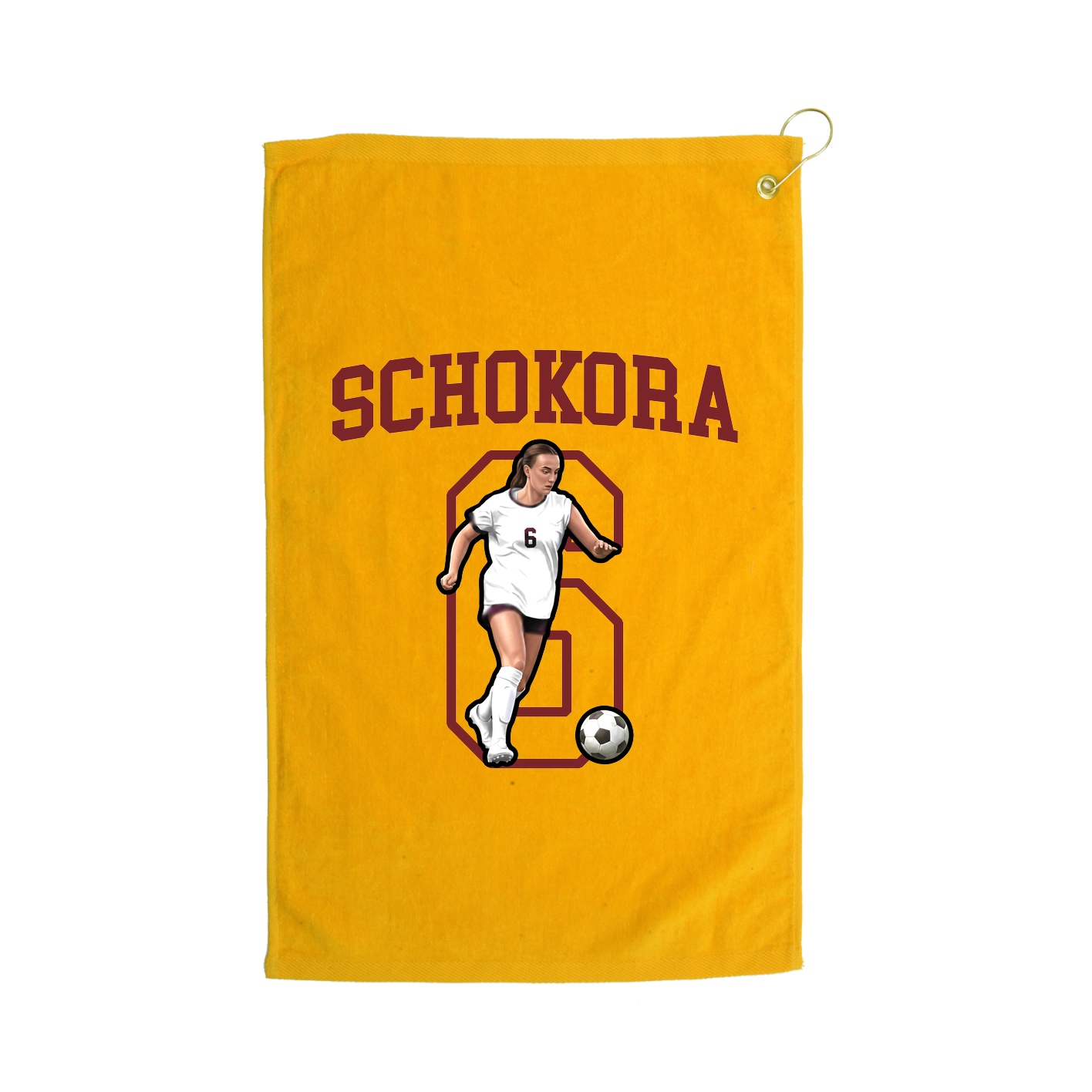 Golf Towel — Shirsey in Gold