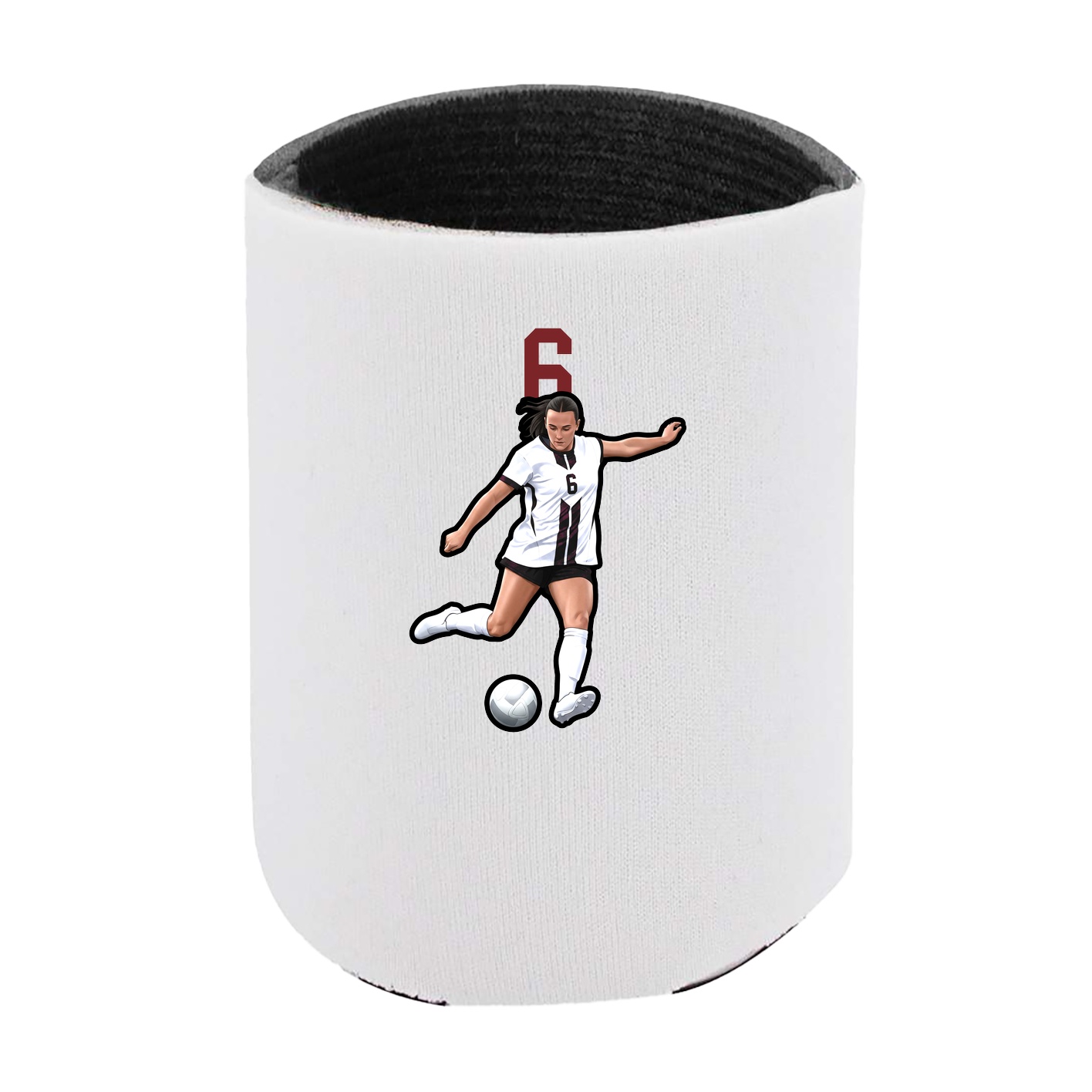 Can Holder — Number Top in White