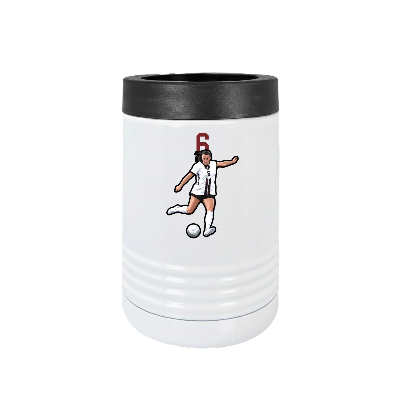 Beverage Holder — Number Top in White