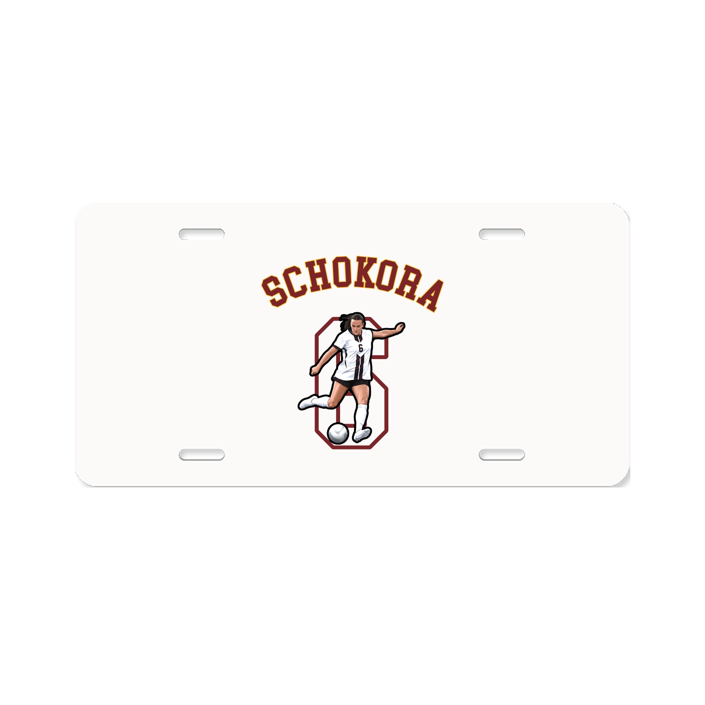 License Plate — Shirsey Arch in Classic