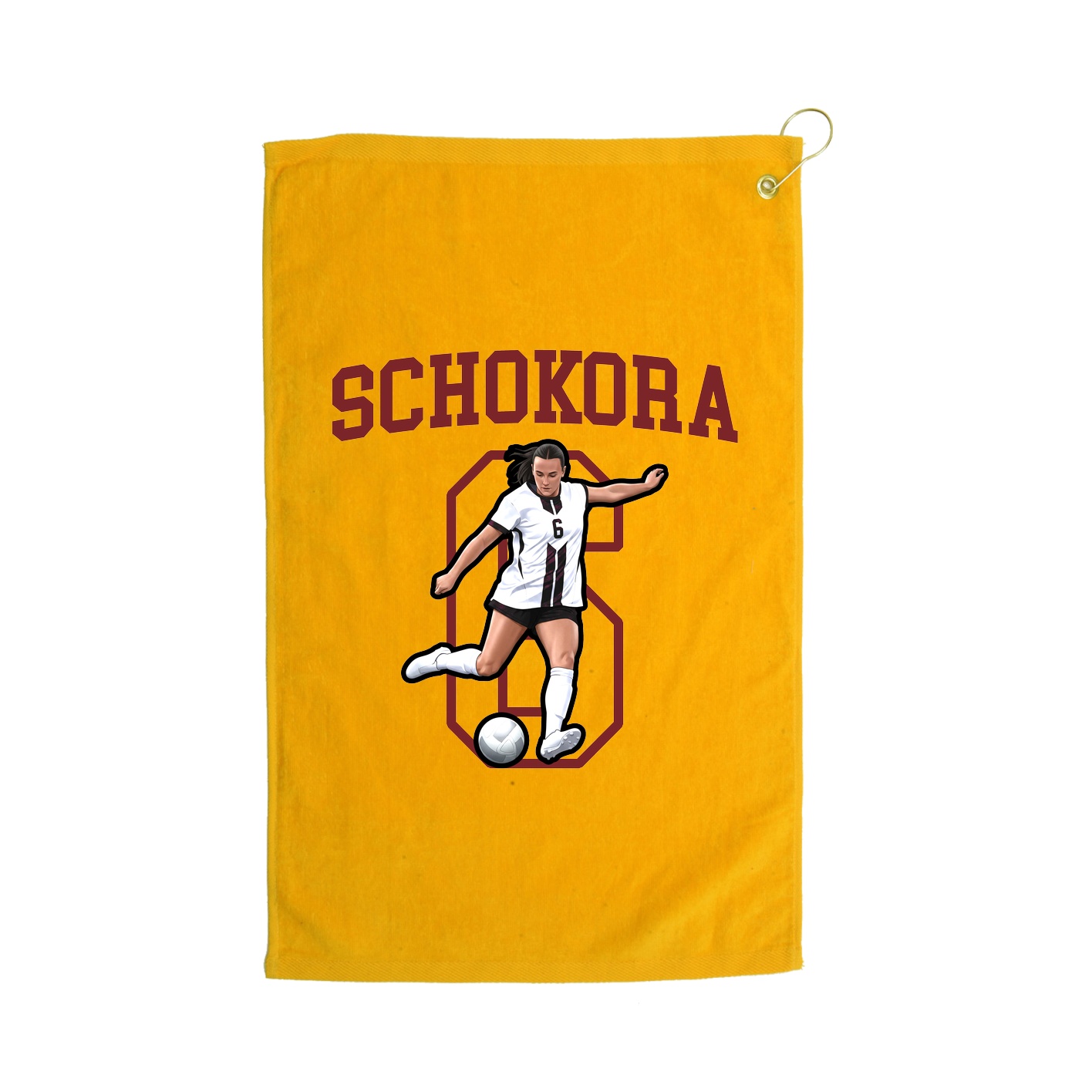 Golf Towel — Shirsey in Gold