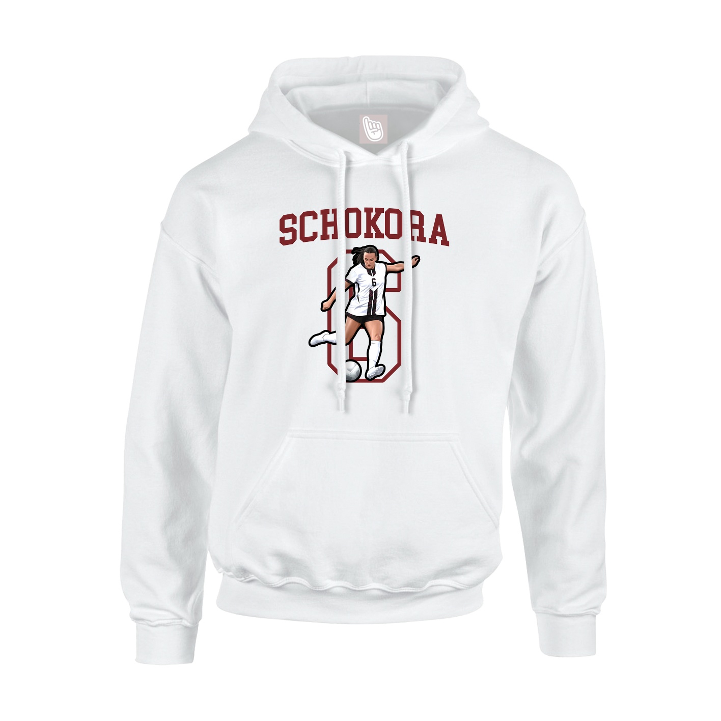 Youth Hoodie — Shirsey in White