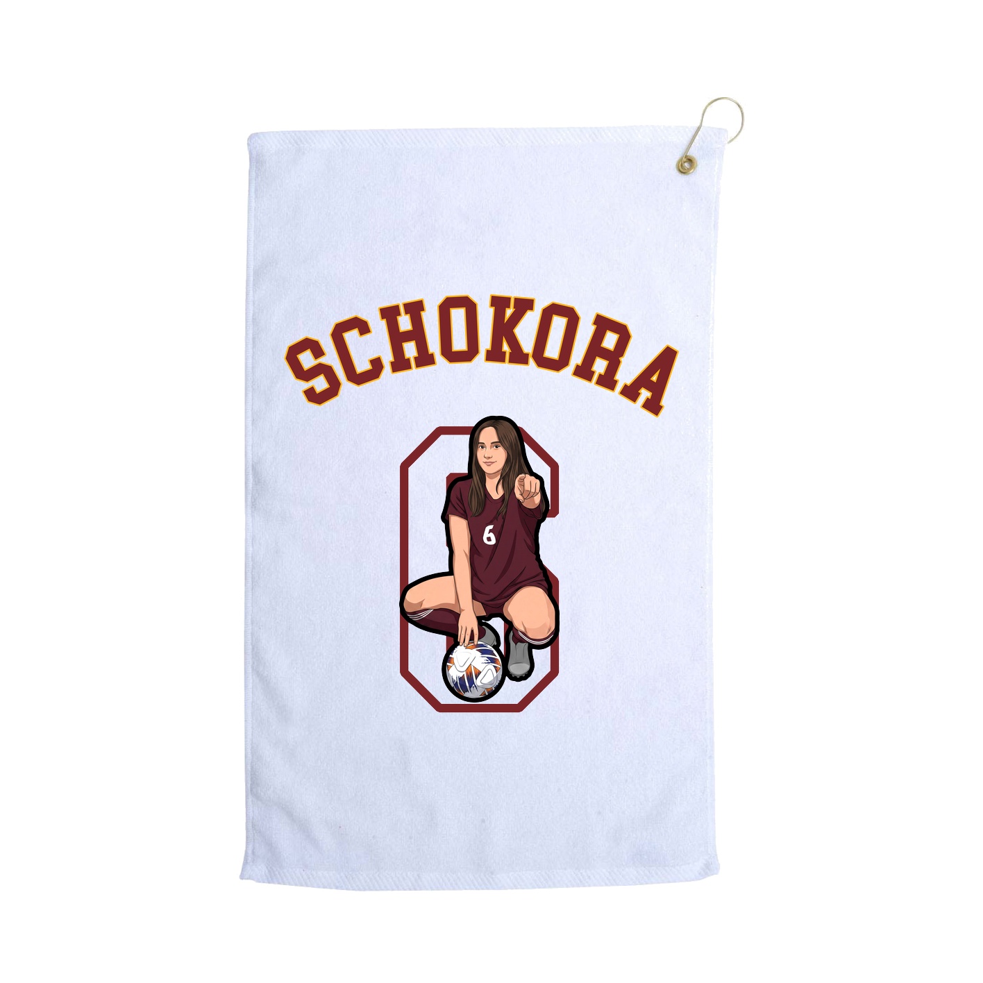 Terry Velour Golf Towel