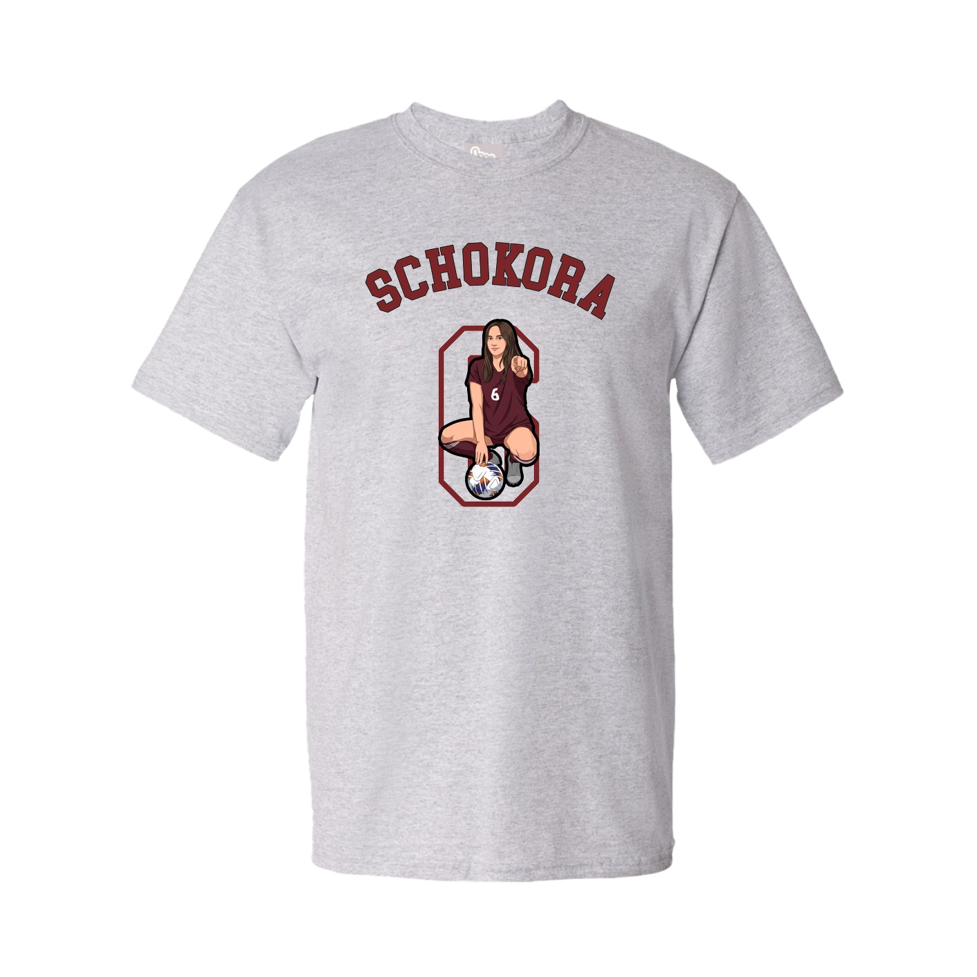 Youth Tee — Shirsey Arch in Grey