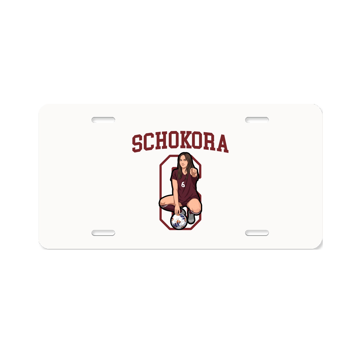 Aluminum License Plate