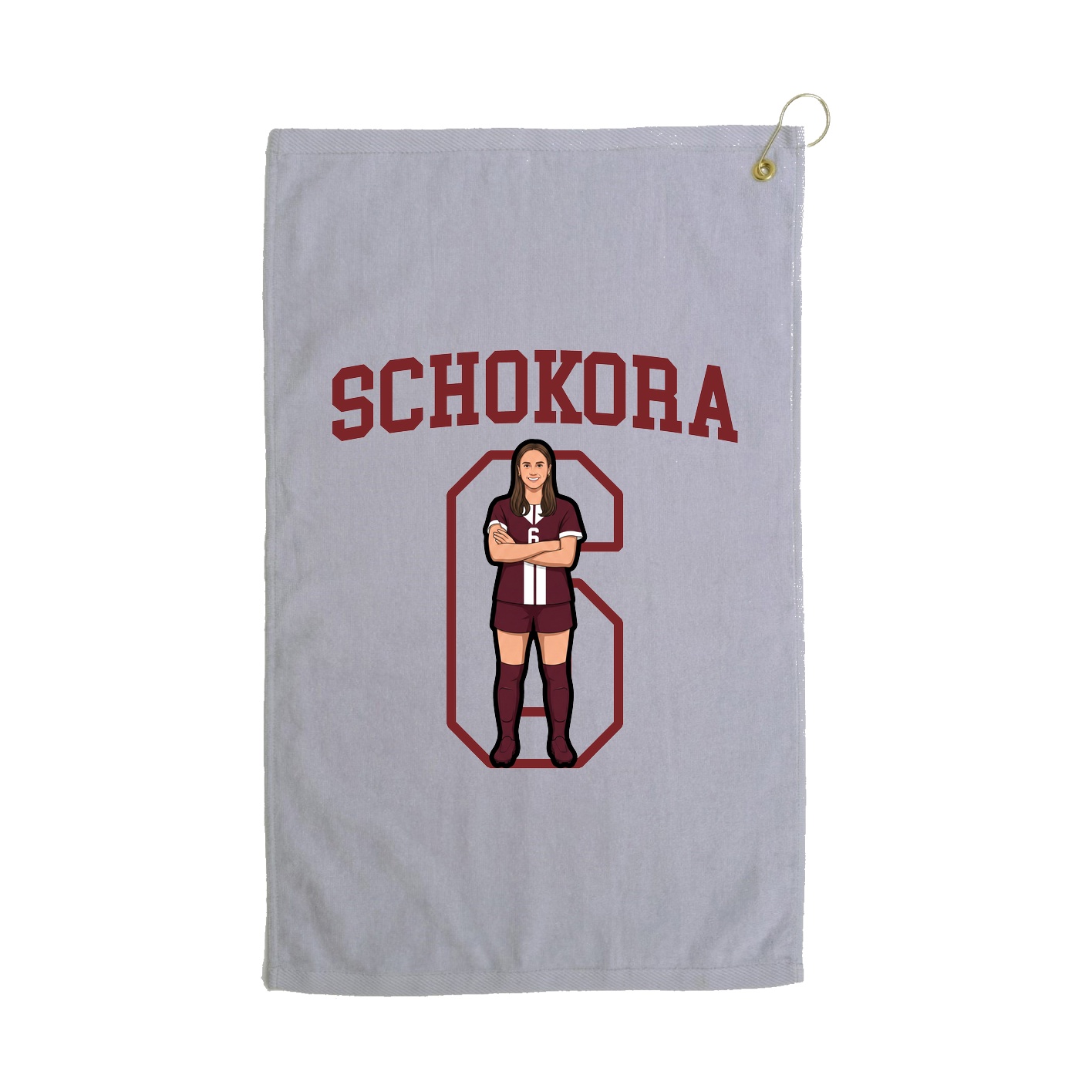 Golf Towel — Shirsey in Grey