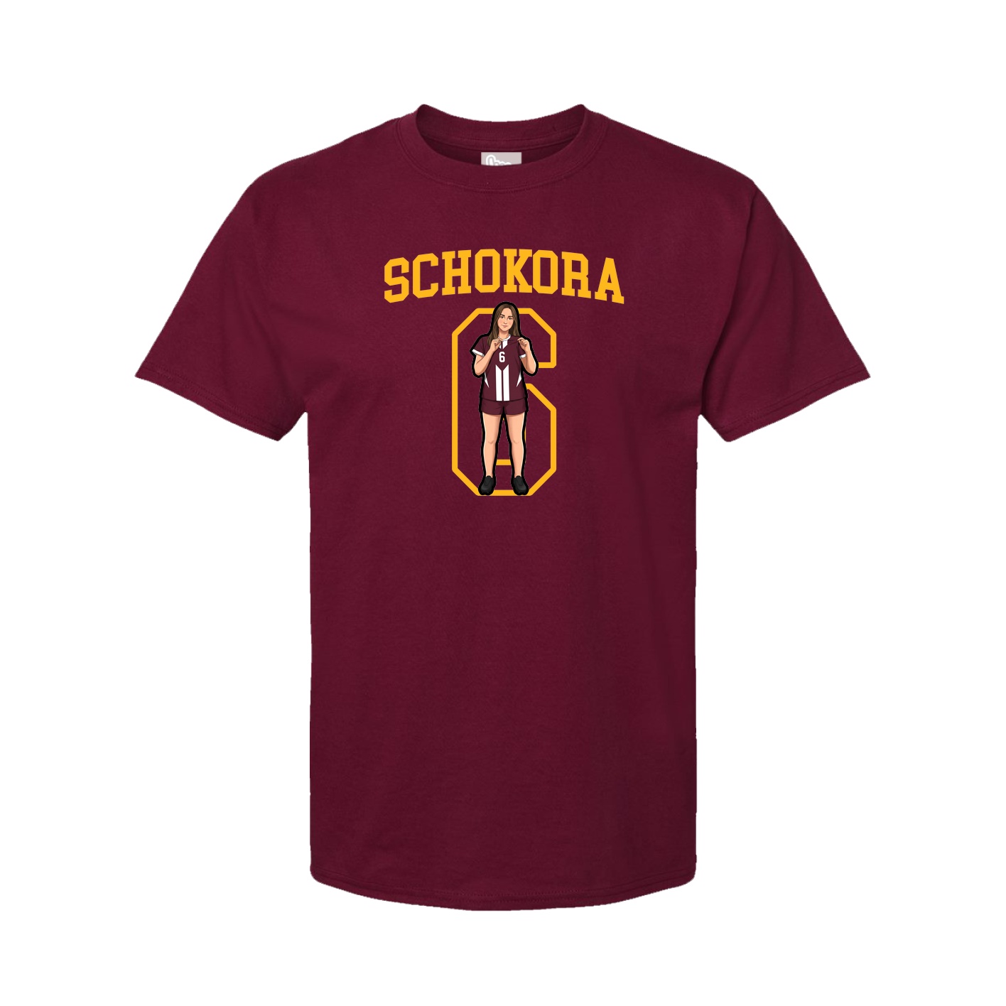 Youth Tee — Shirsey in Cardinal