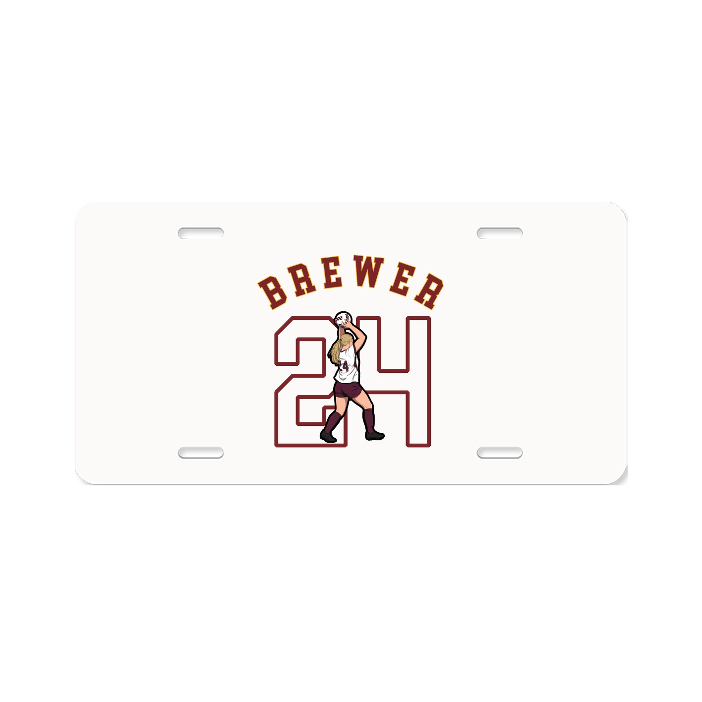 License Plate — Shirsey Arch in Classic