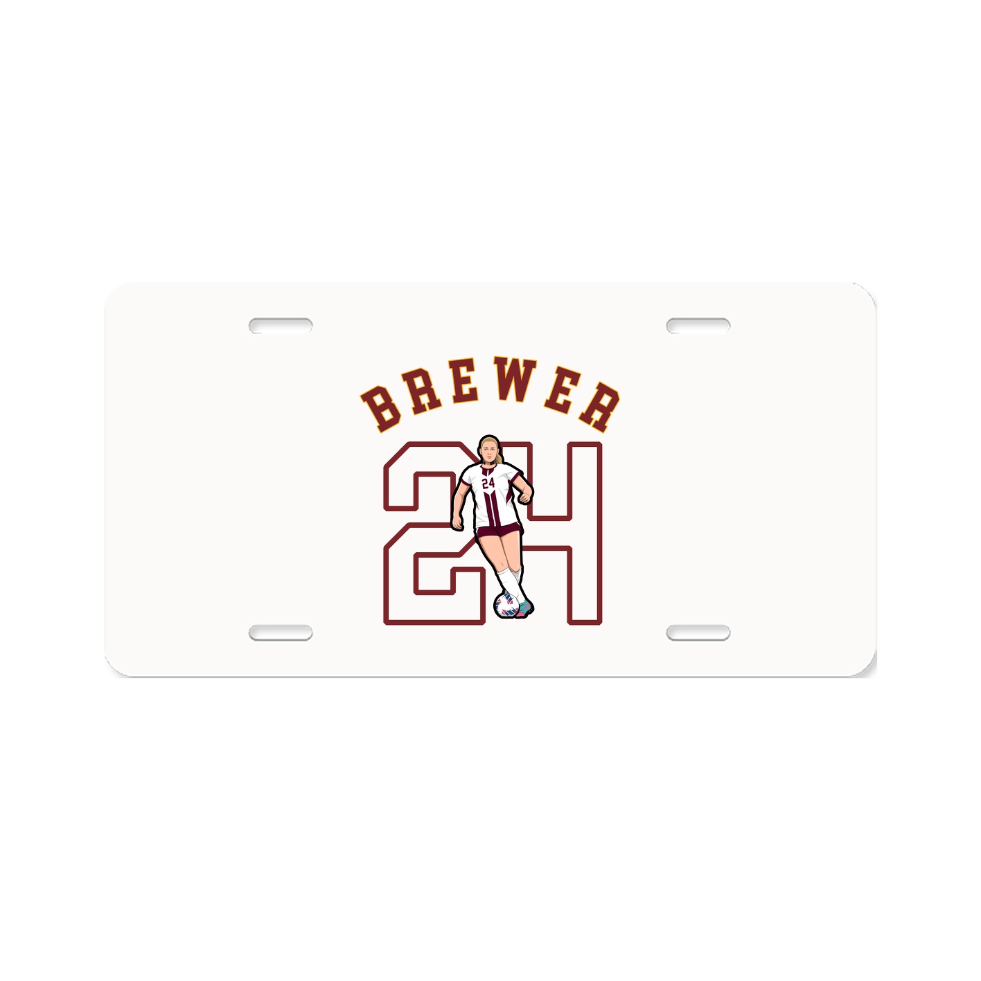 License Plate — Shirsey Arch in Classic