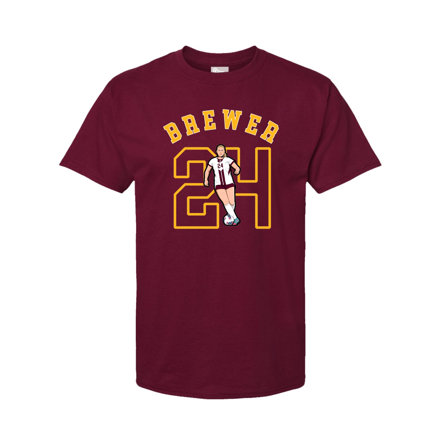 Youth Tee — Shirsey Arch in Cardinal