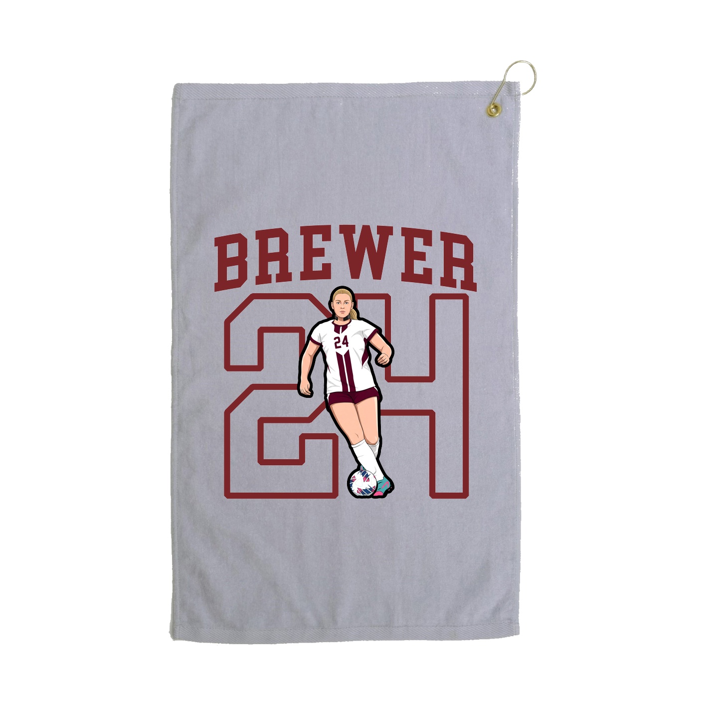 Golf Towel — Shirsey in Grey