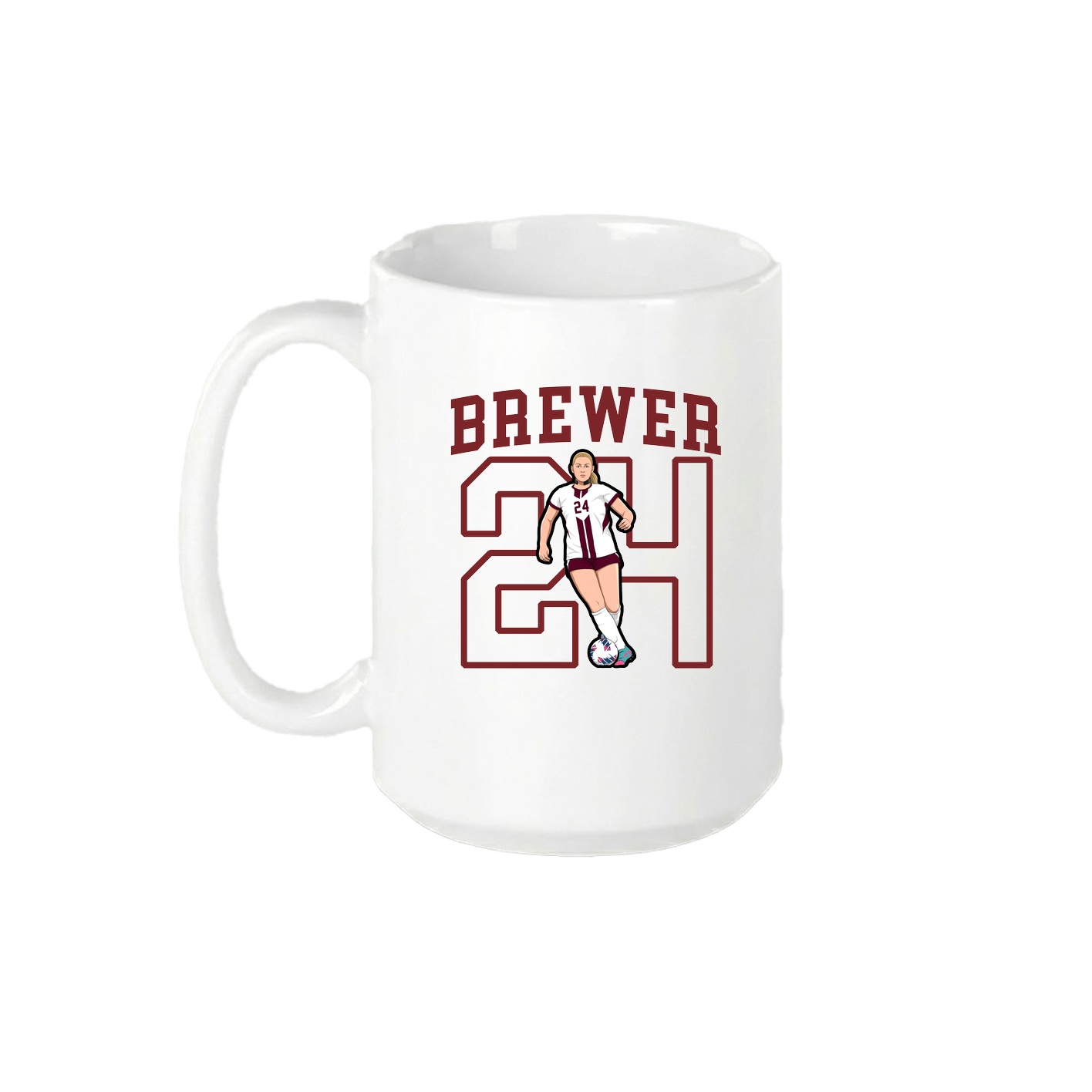 15oz Coffee Mug — Shirsey in White