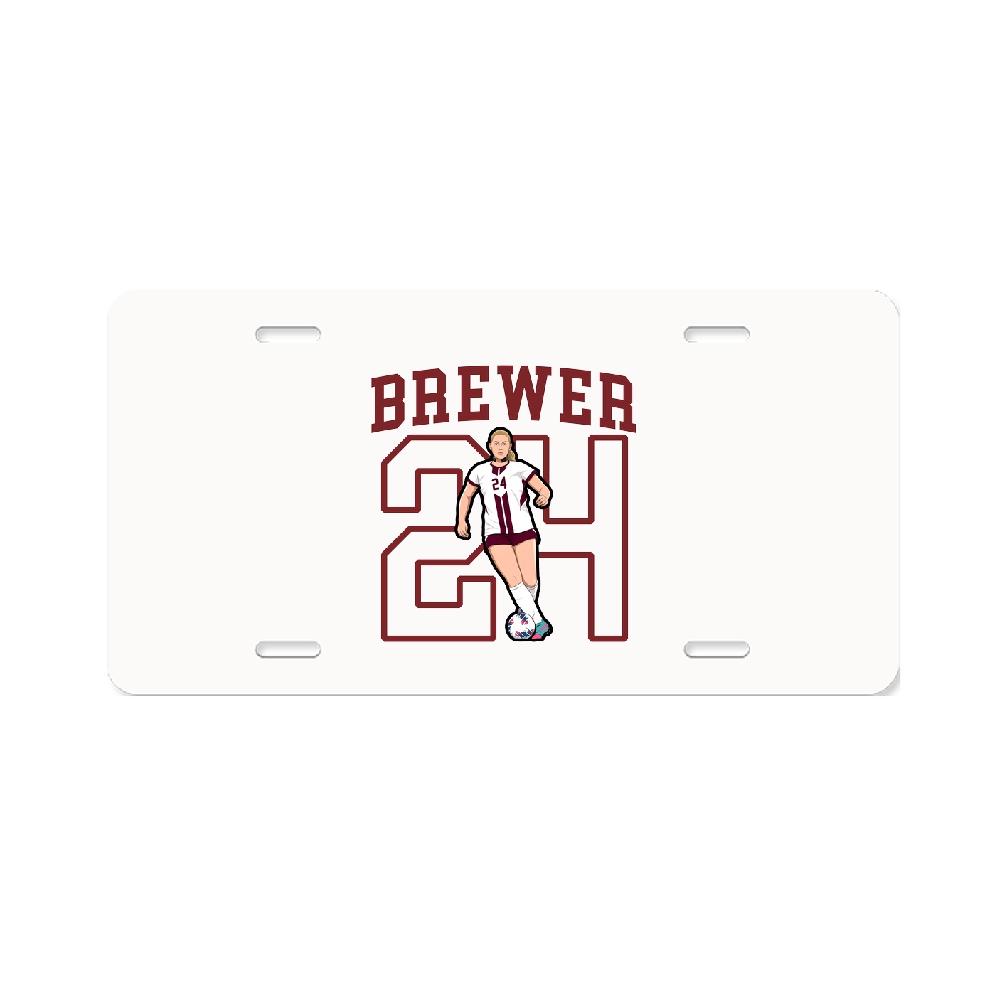 License Plate — Shirsey in Classic