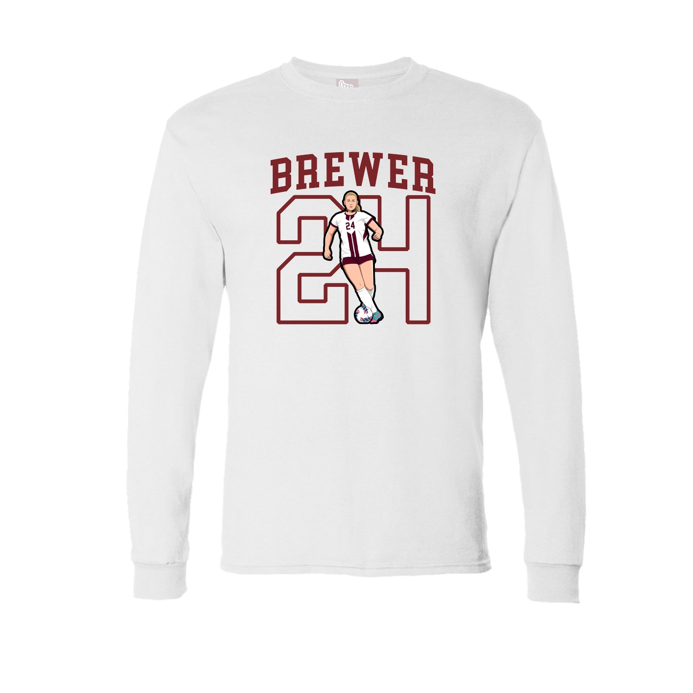 Long Sleeve Tee — Shirsey in White