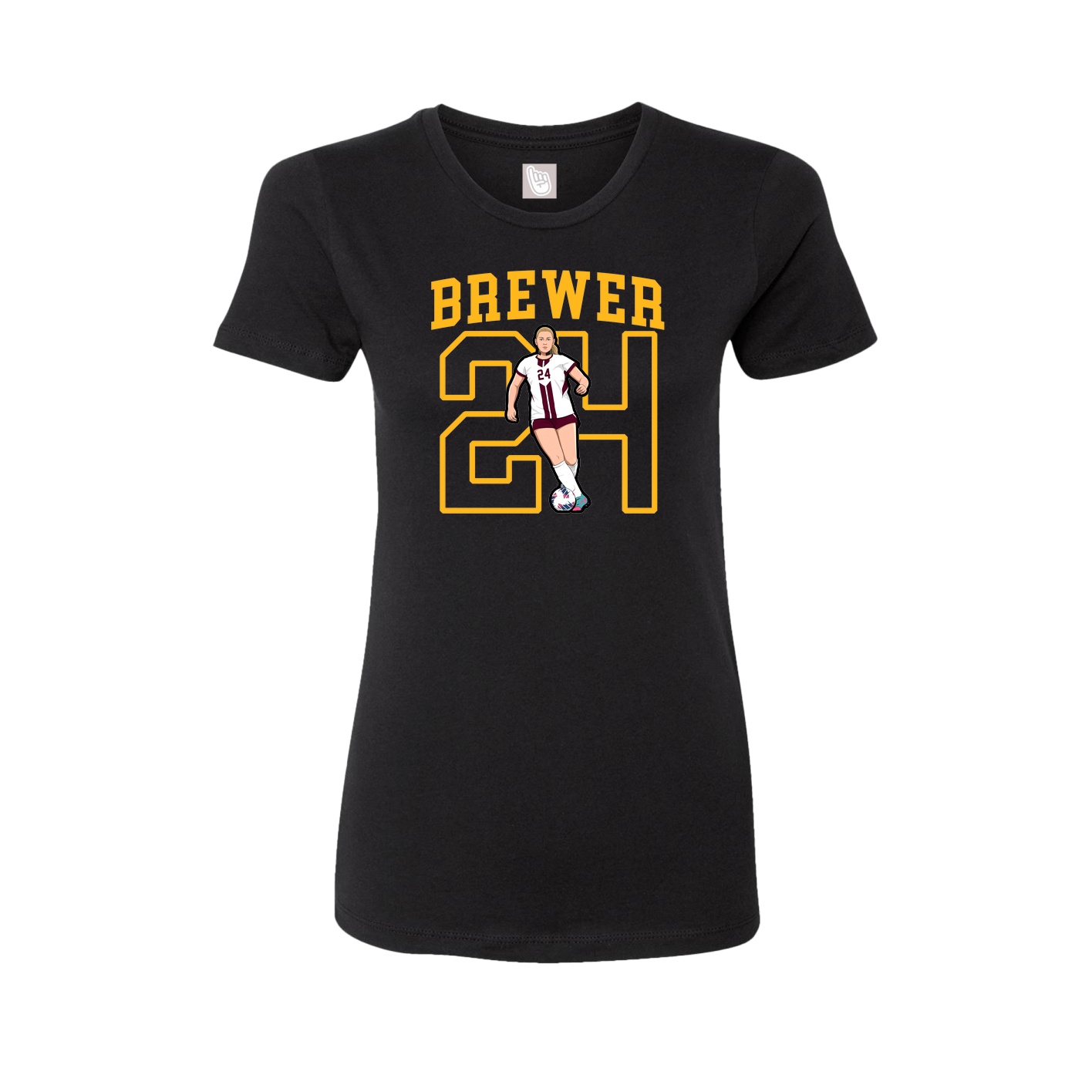 Womens Tee — Shirsey in Black