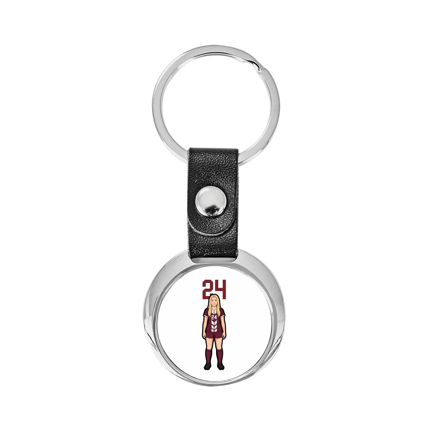 Key Chain — Number Top in Classic