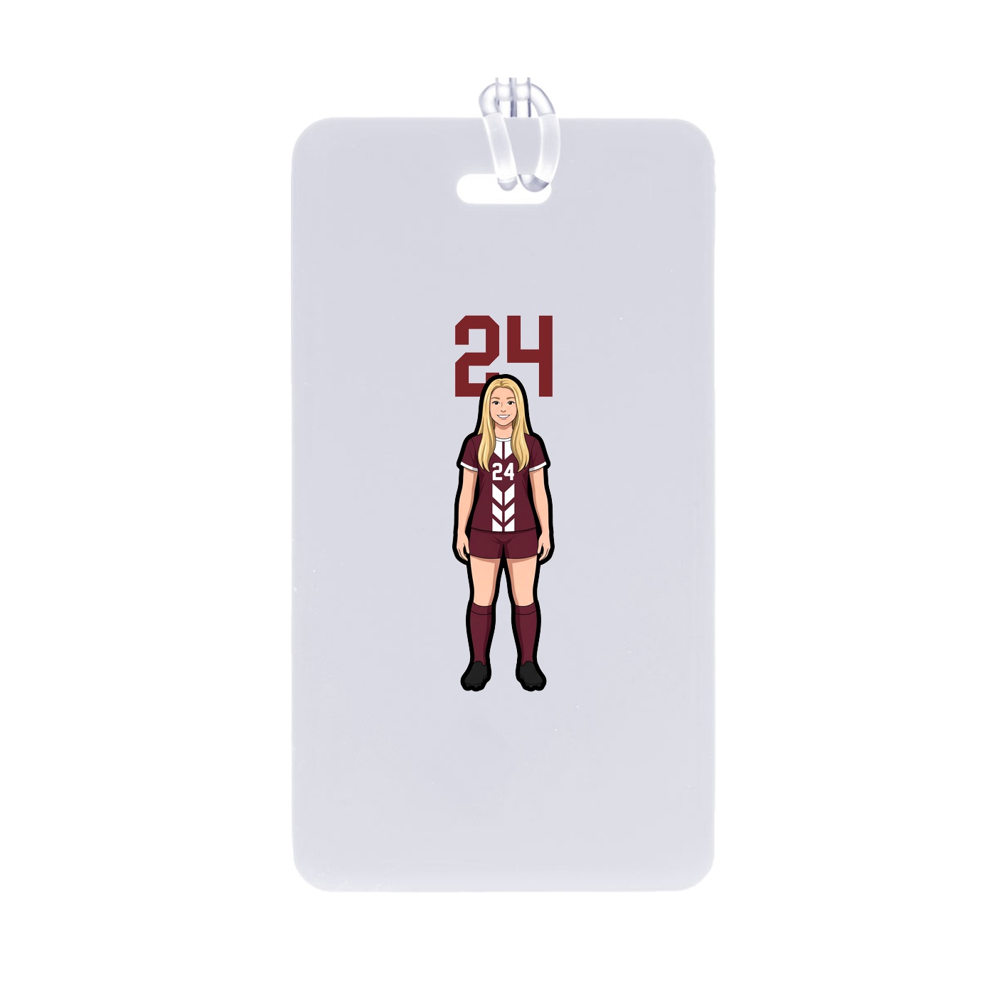 Bag Tag — Number Top in Classic