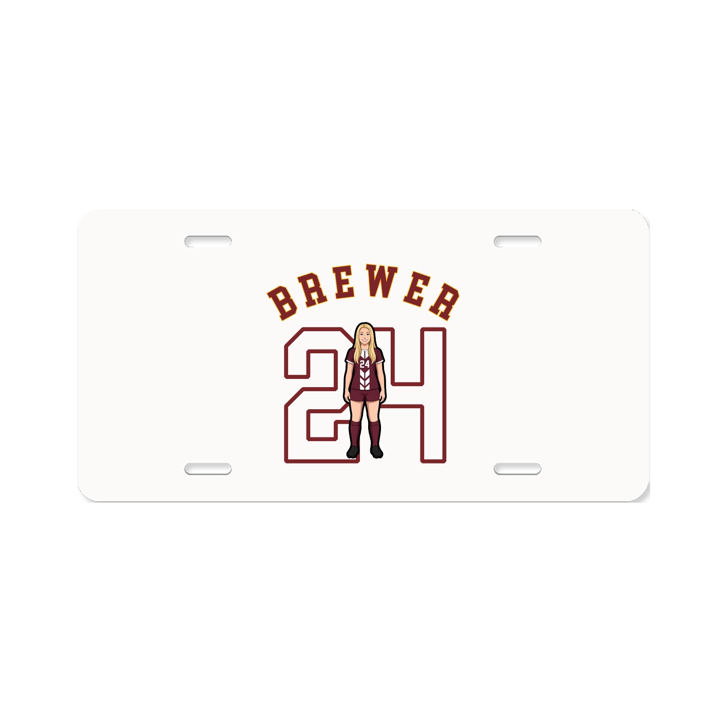 License Plate — Shirsey Arch in Classic